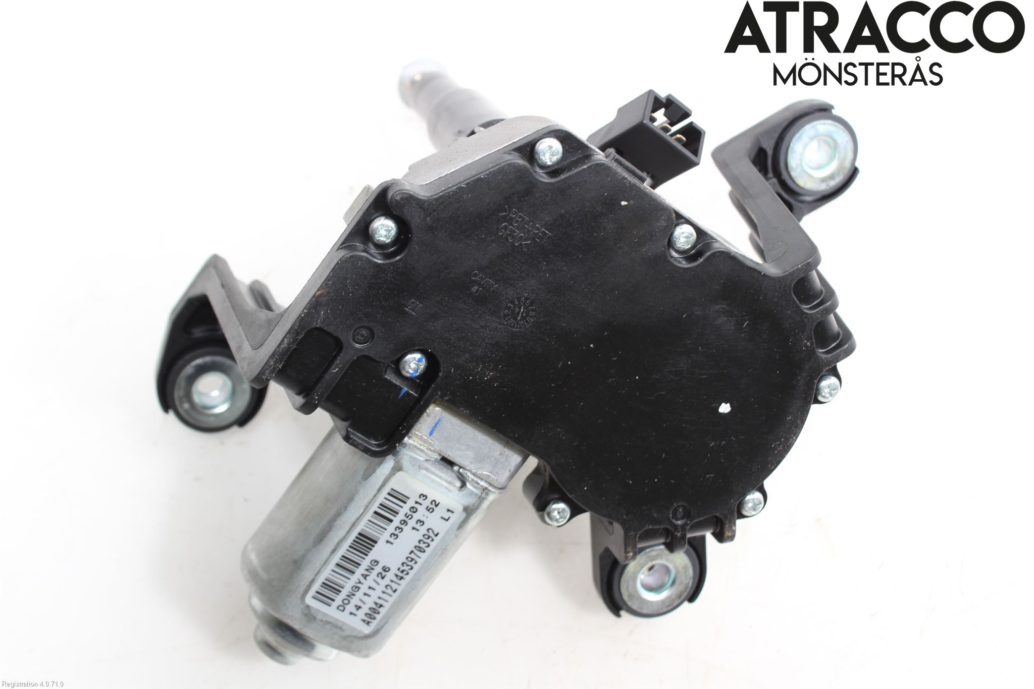 Opel ASTRA J 10-15 Torkarmotor Baklucka