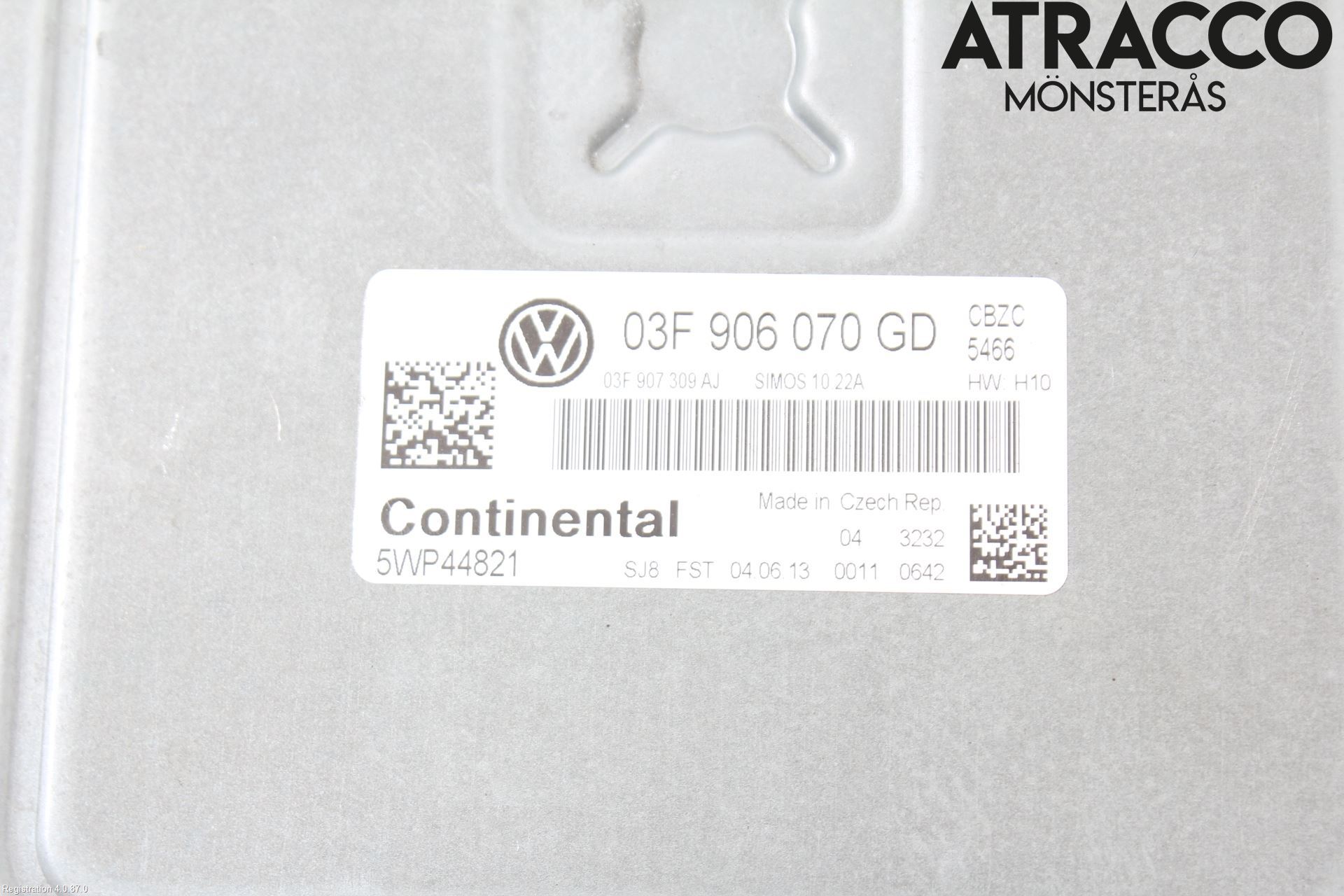 Volkswagen VW POLO 10-17 Styrenhet Insprut Bensin