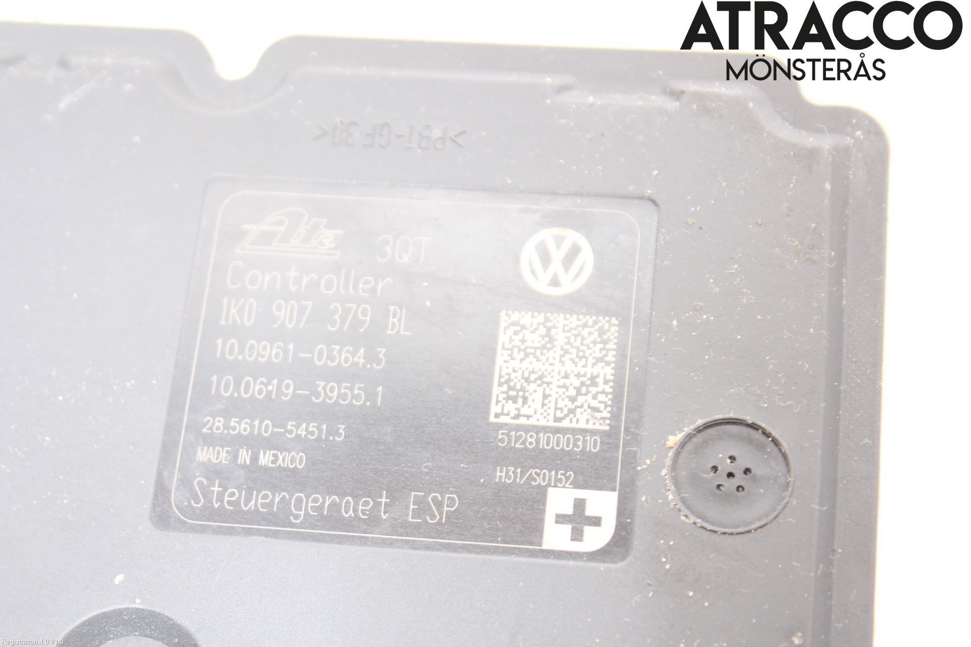 Volkswagen VW GOLF VI 09-13 Abs Hydraulaggregat