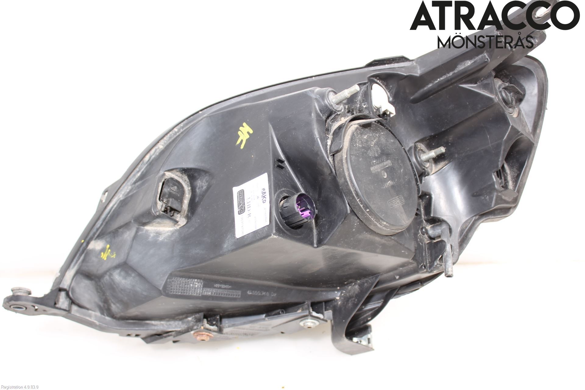 Peugeot BIPPER Strålkastare Höger