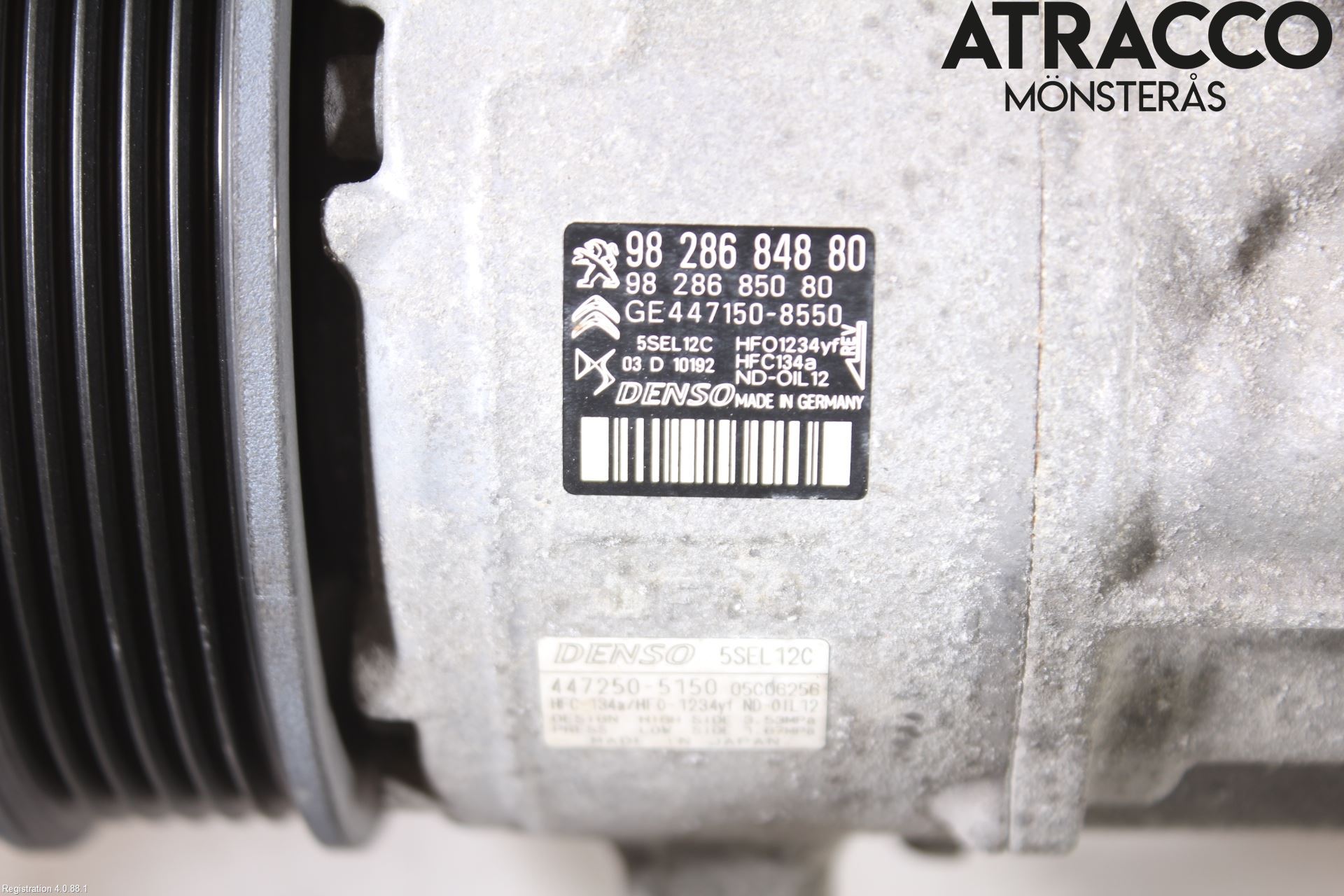 Peugeot 2008/E-2008 20- Ac Kompressor