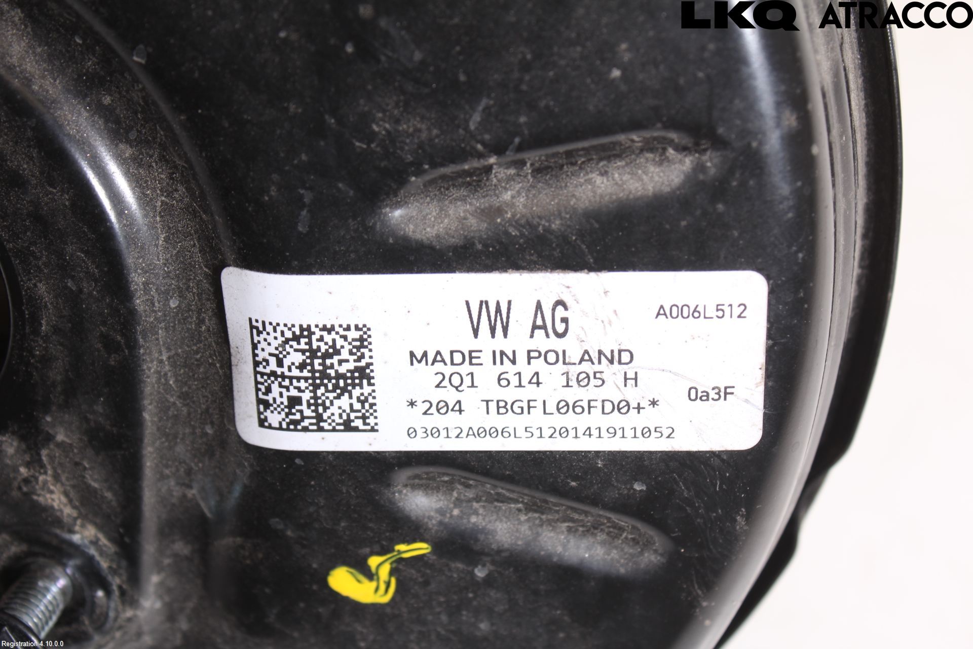 Seat IBIZA V 17-20 Bromsservo