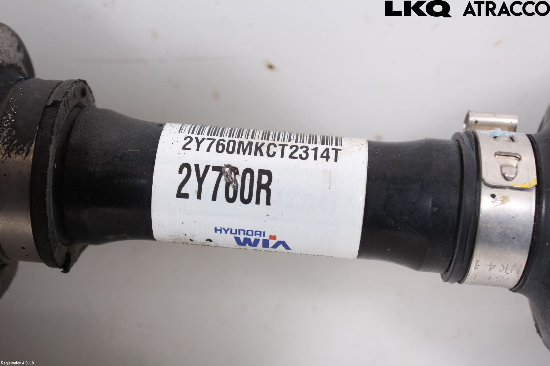 Hyundai ix35 Drivaxel Fram Höger