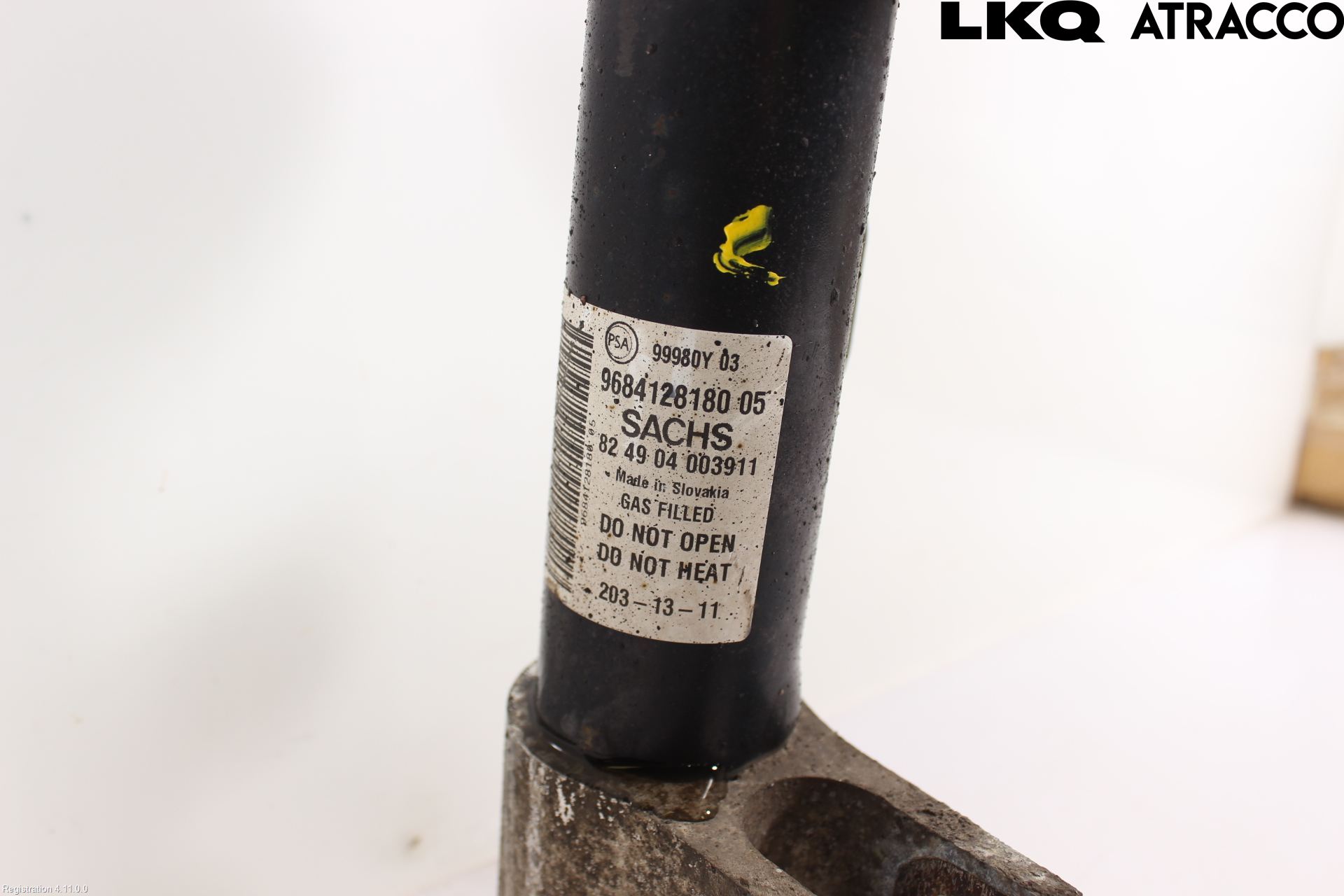 Peugeot PARTNER 08-15 Fjäderben Fram Vänster