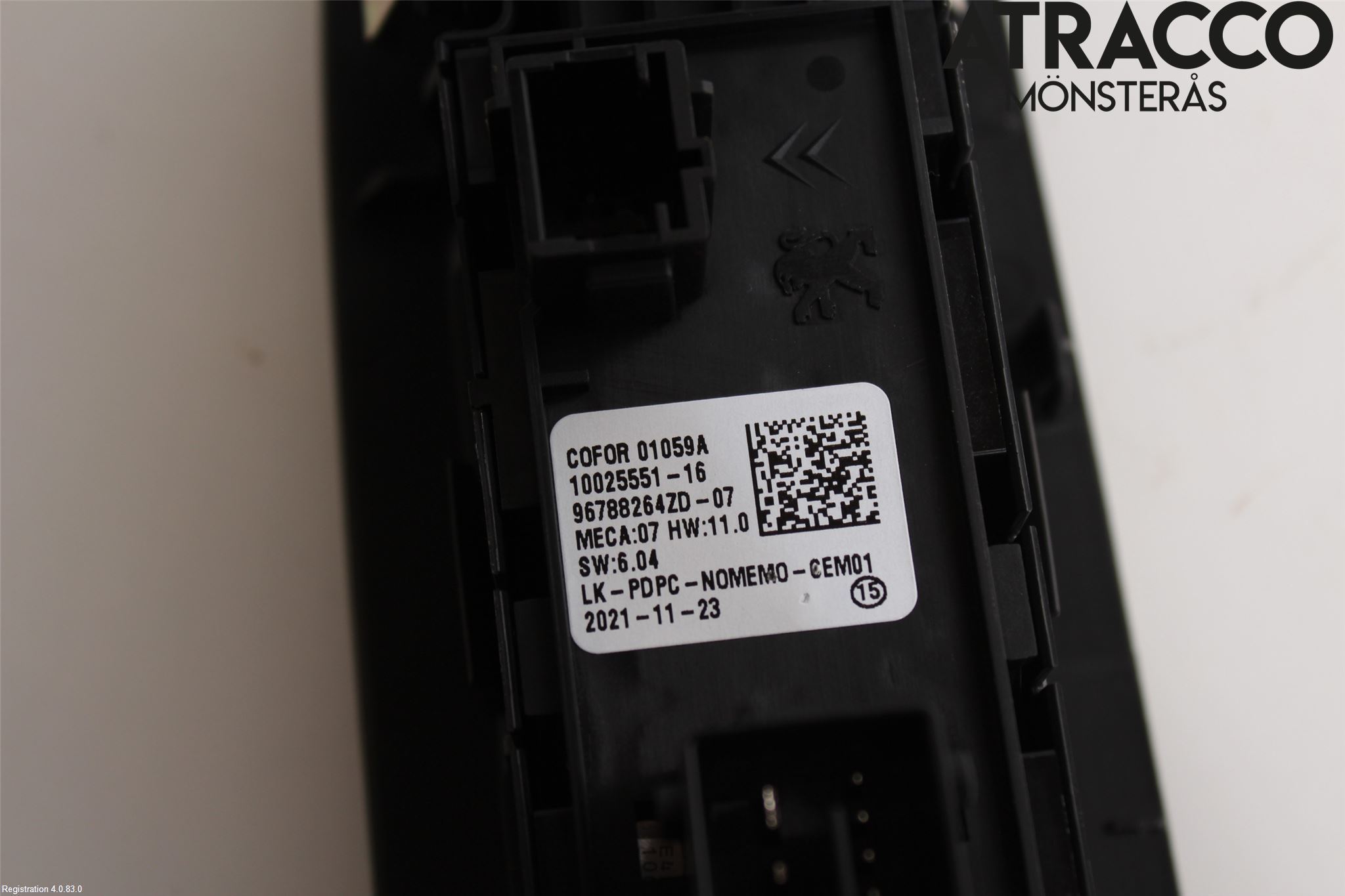 Opel MOKKA 21- Strömställare Elhiss