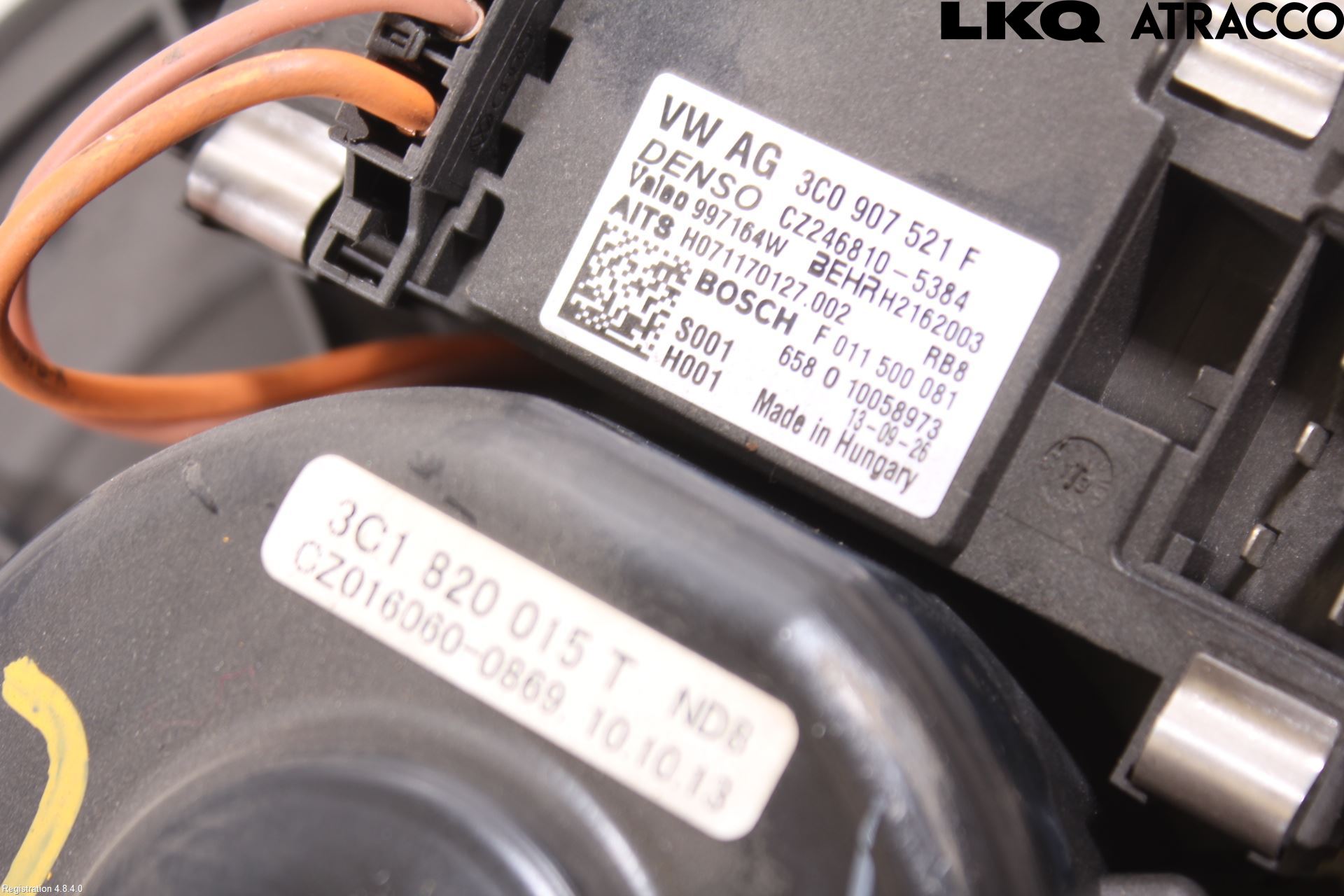 Volkswagen VW TIGUAN 07-16 Värmefläkt