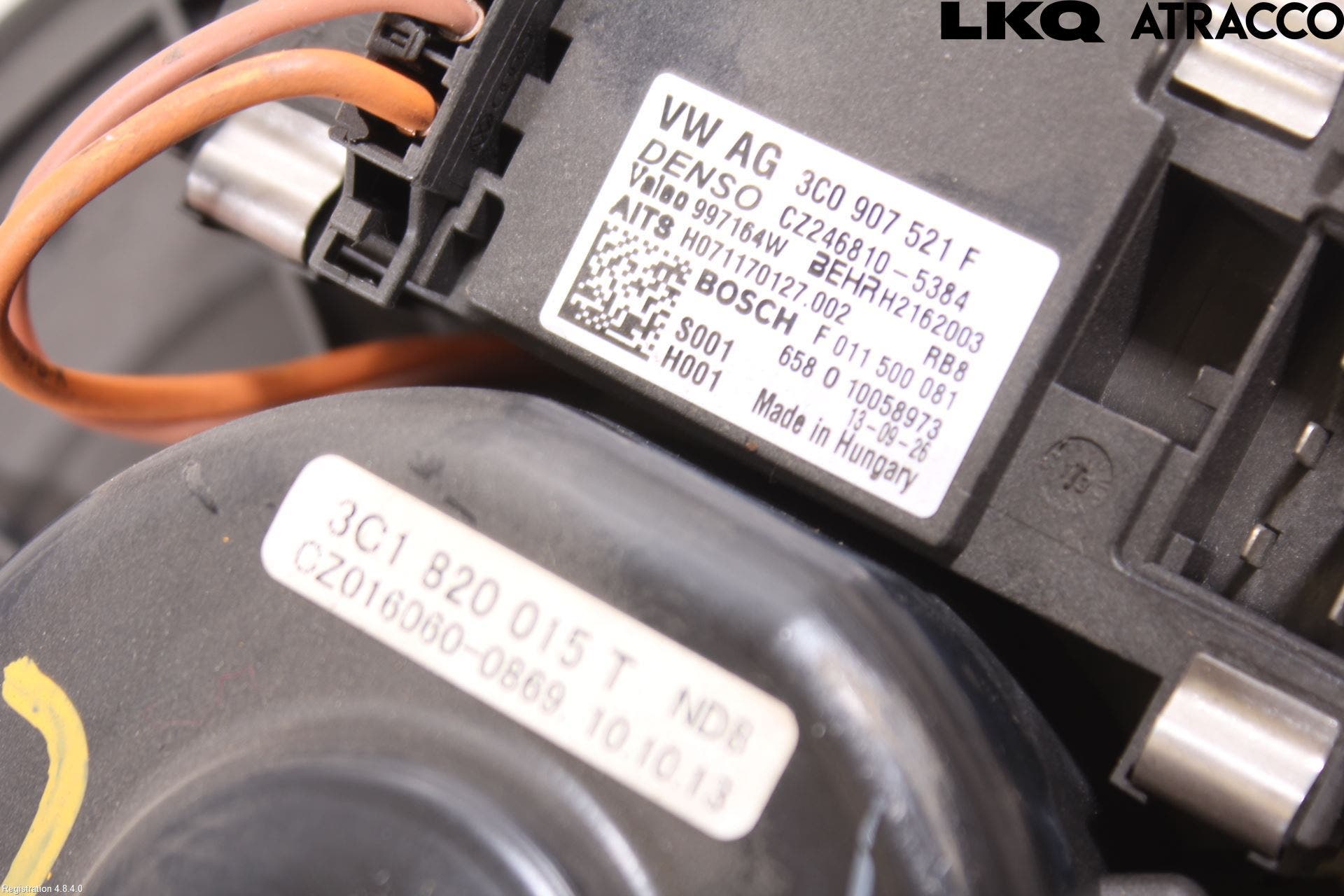 Volkswagen VW TIGUAN 07-16 Värmefläkt