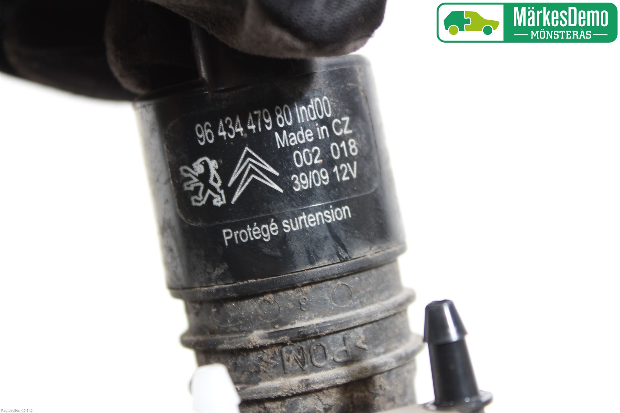 Citroen C5 08-17 Spolarpump Vindruta