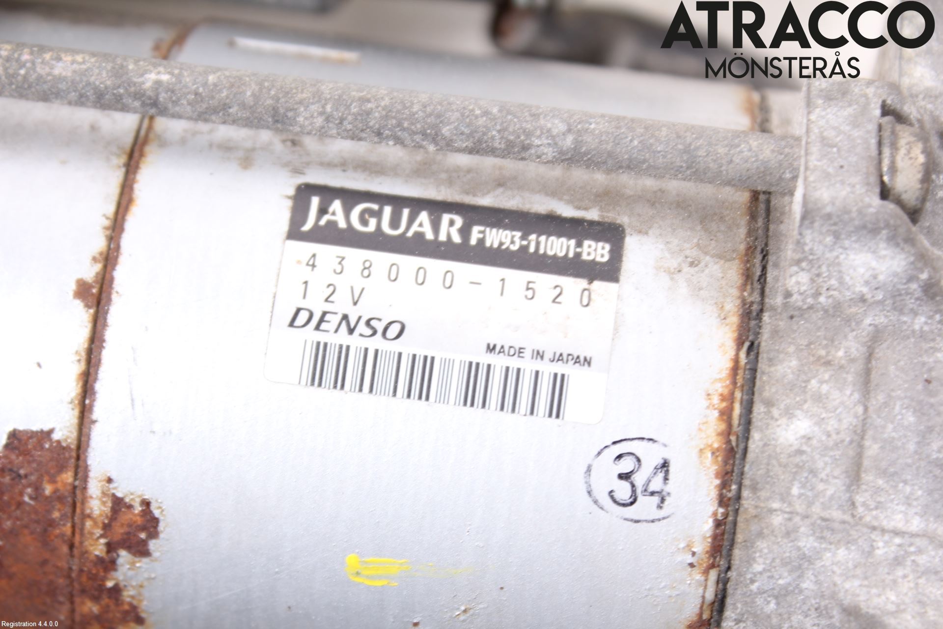 Jaguar XJ X351        10- Startmotor Diesel