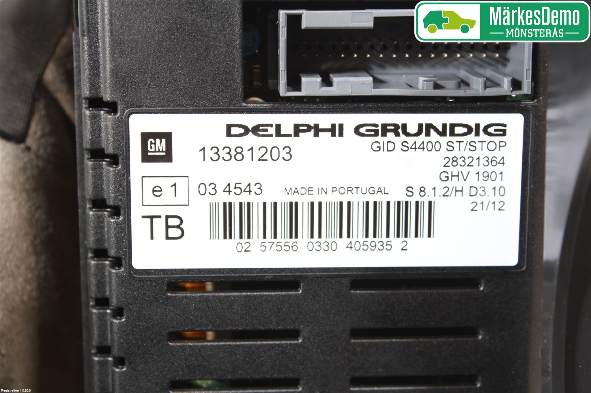 Opel CORSA D 07-14 Färddator