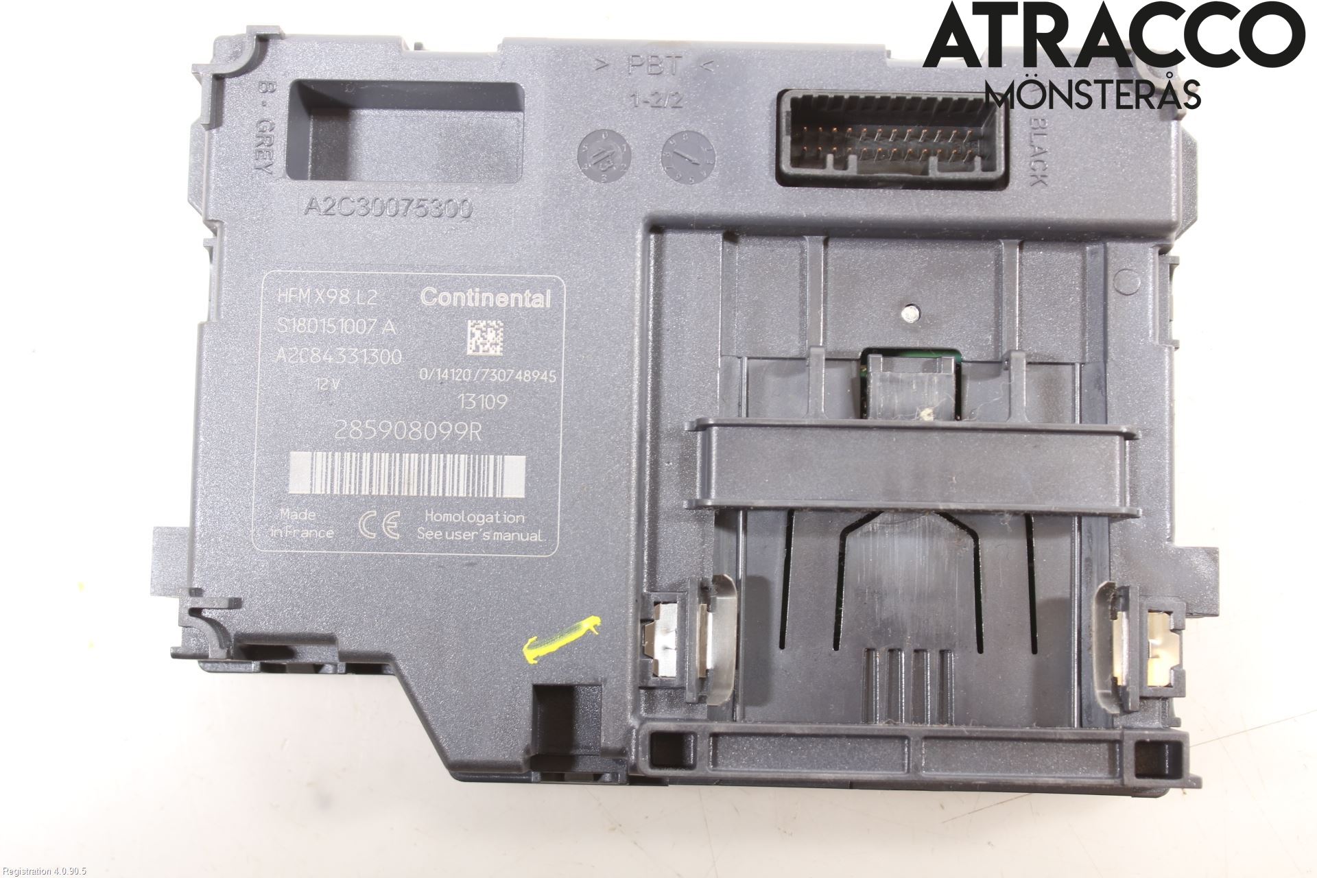 Renault CAPTUR 13-19 Tändlås