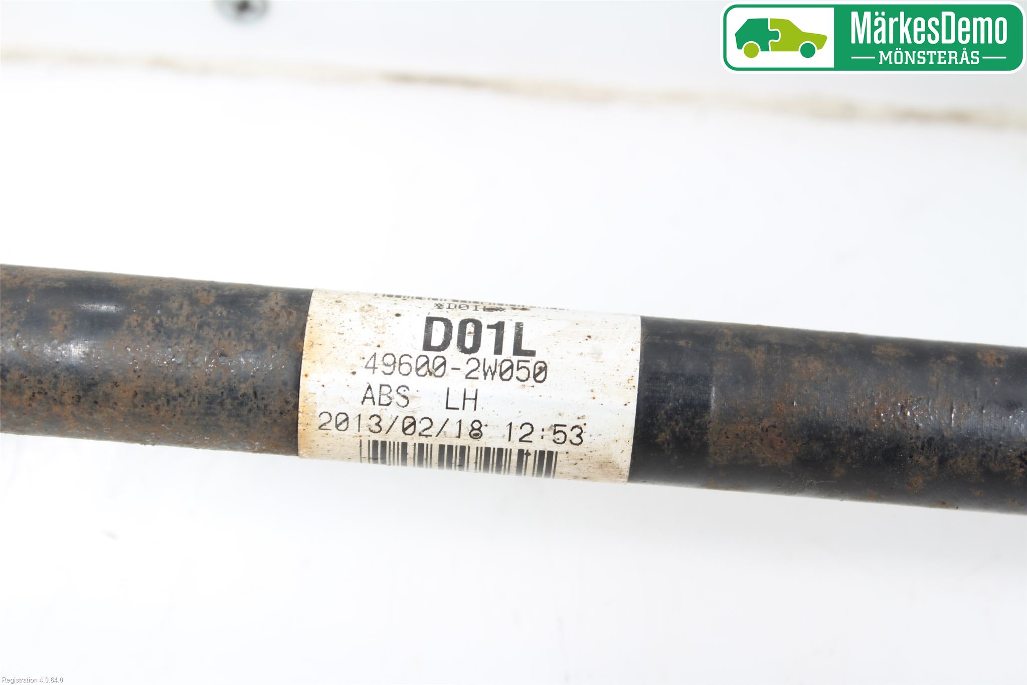 Hyundai SANTA FE 13-18 Drivaxel Bak Vänster