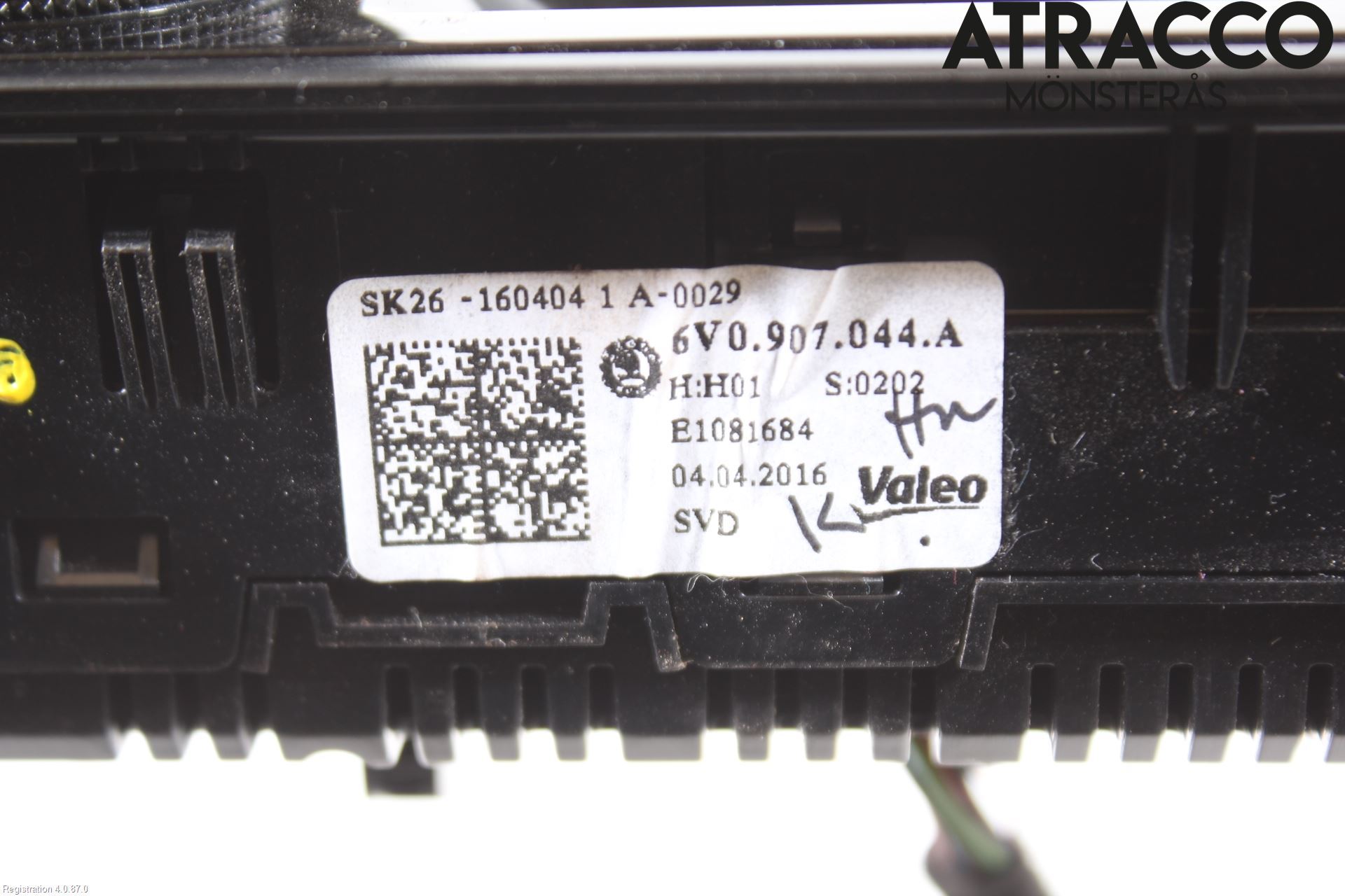 Skoda FABIA 15-21 Ac Styrenhet Ac Manöveren