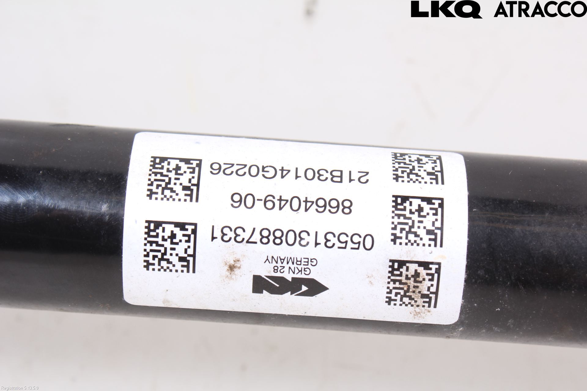 BMW 5 G30/G31/F90 17-23 Drivaxel Bak Vänster