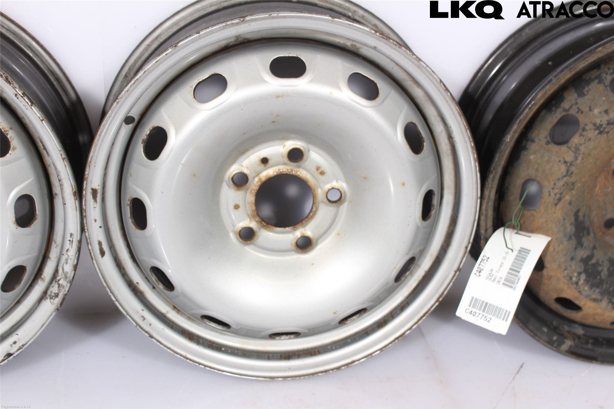 Opel VIVARO 15-19 Fälgsats Plåt