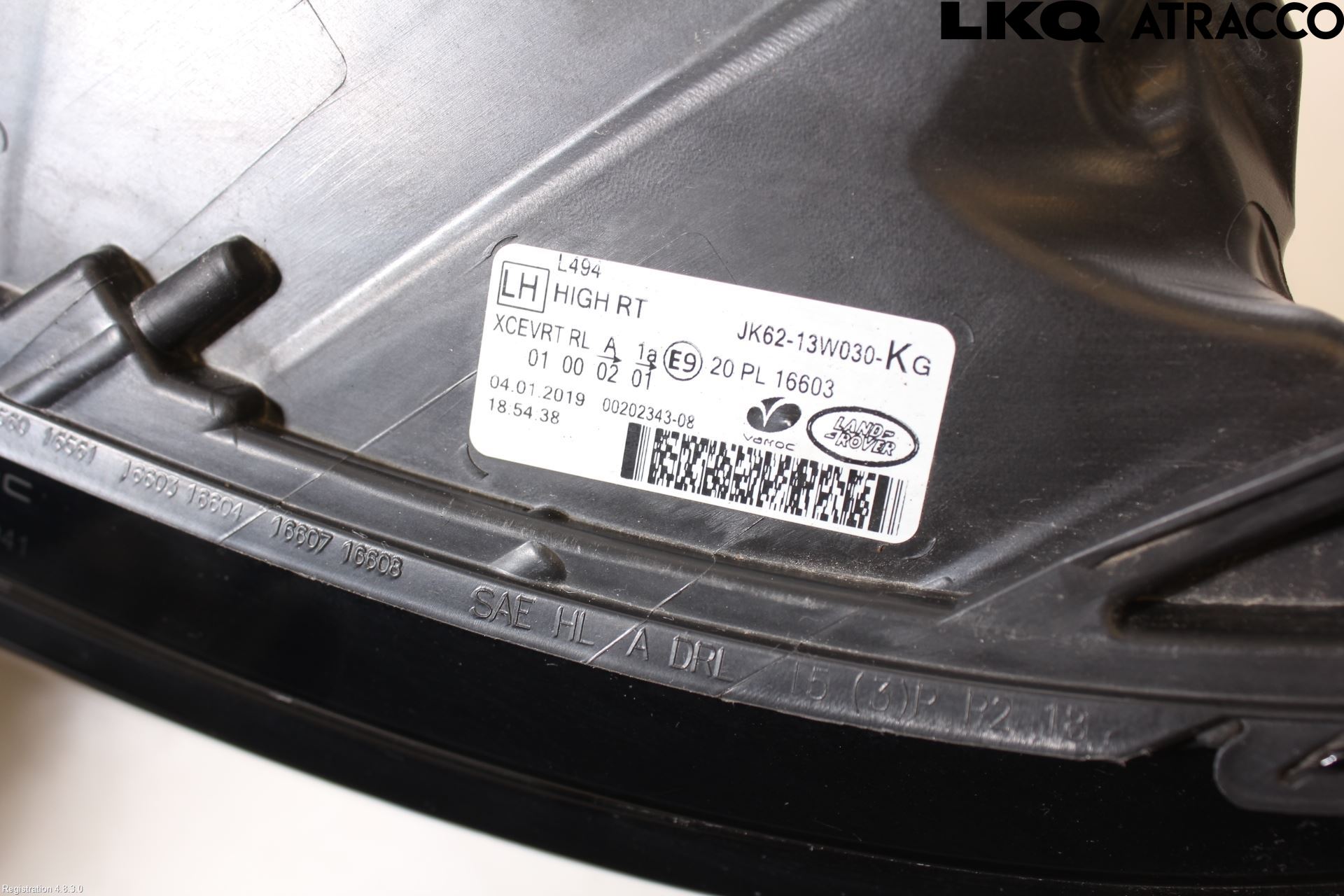 Landrover RANGE ROVER SPORT (L494) 14-22 Strålkastare Vänster