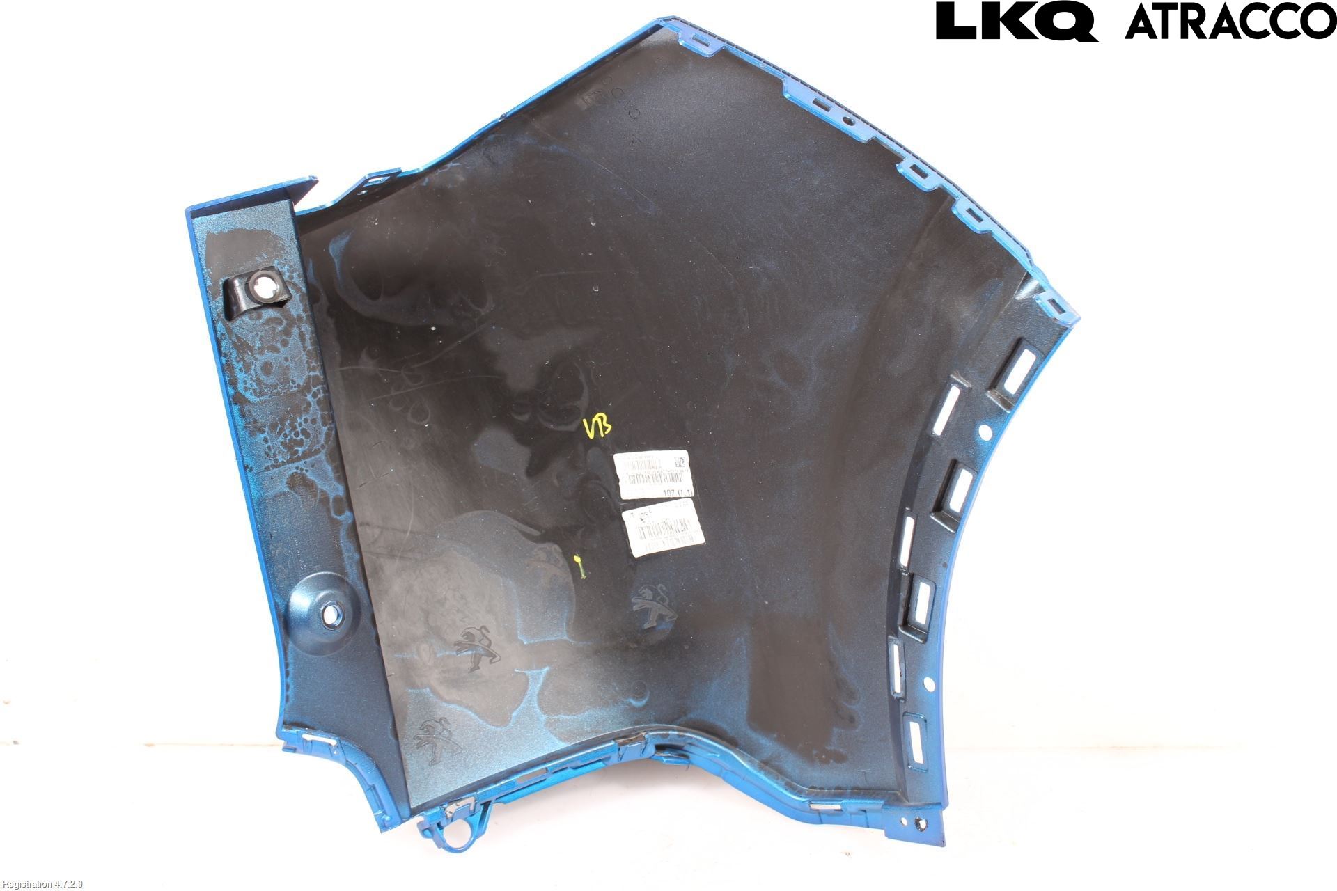 Peugeot 2008/E-2008 20- Stötfångardel Bak Vä