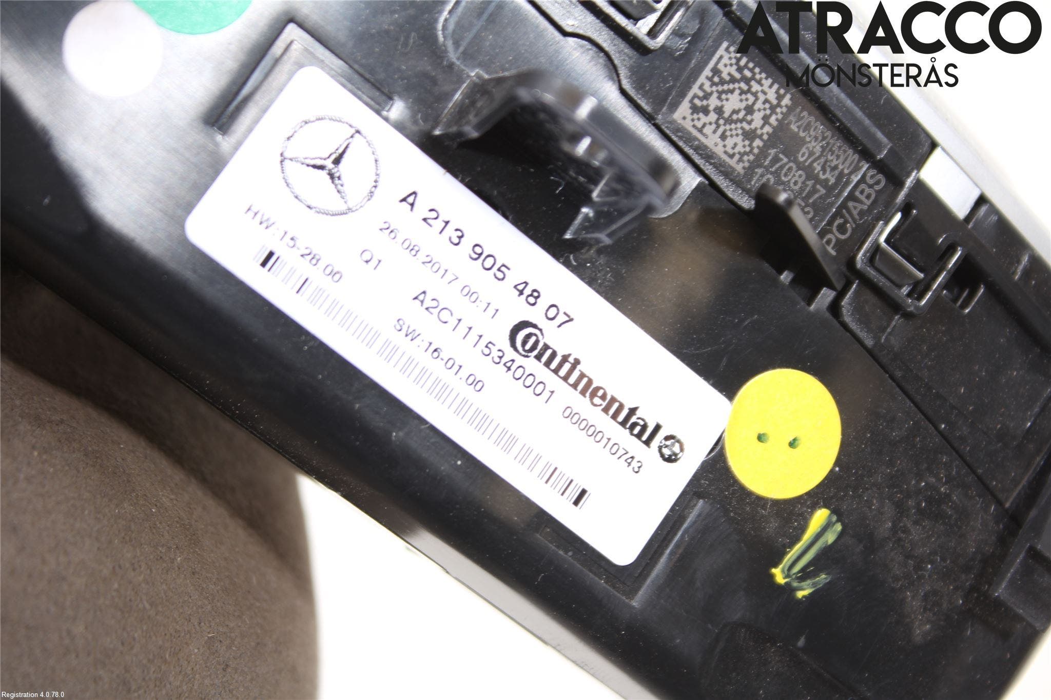 Mercedes-Benz MB E-KLASS (W213) 16-23 Ac Styrenhet Ac Manöveren