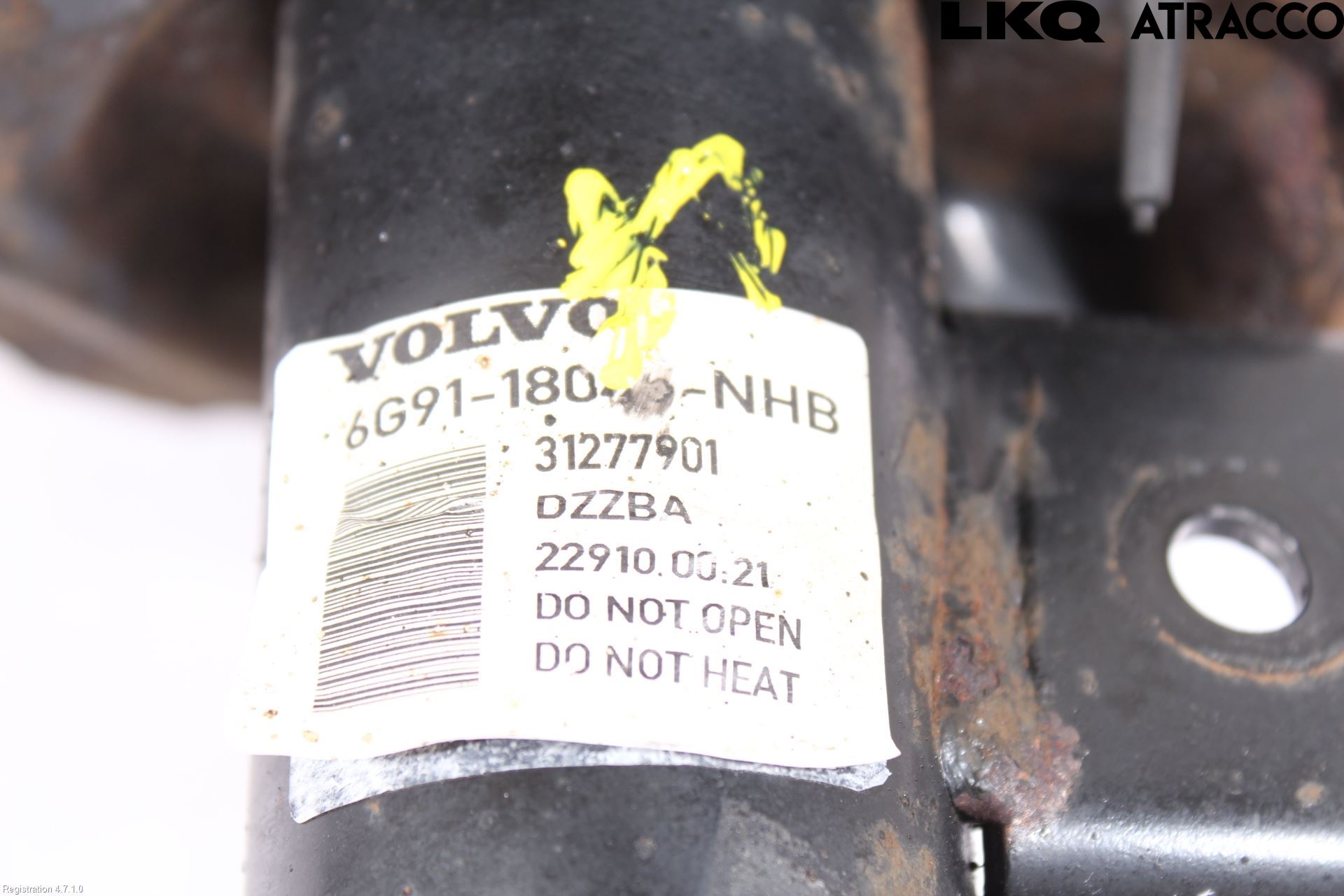 Volvo V70 08-13 Fjäderben Fram Höger