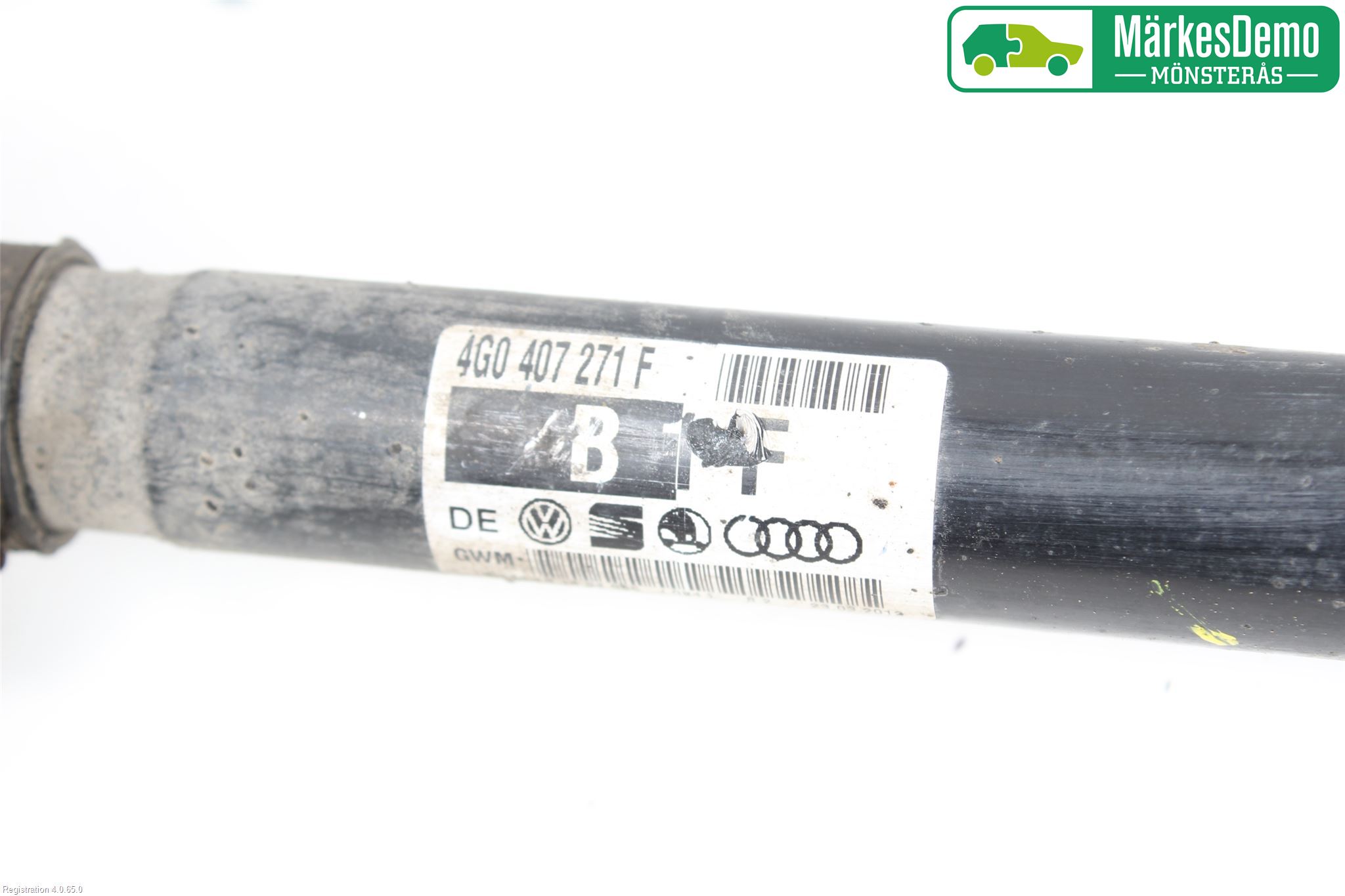 Audi A7/S7 4G 11-17 Drivaxel Fram Vänster