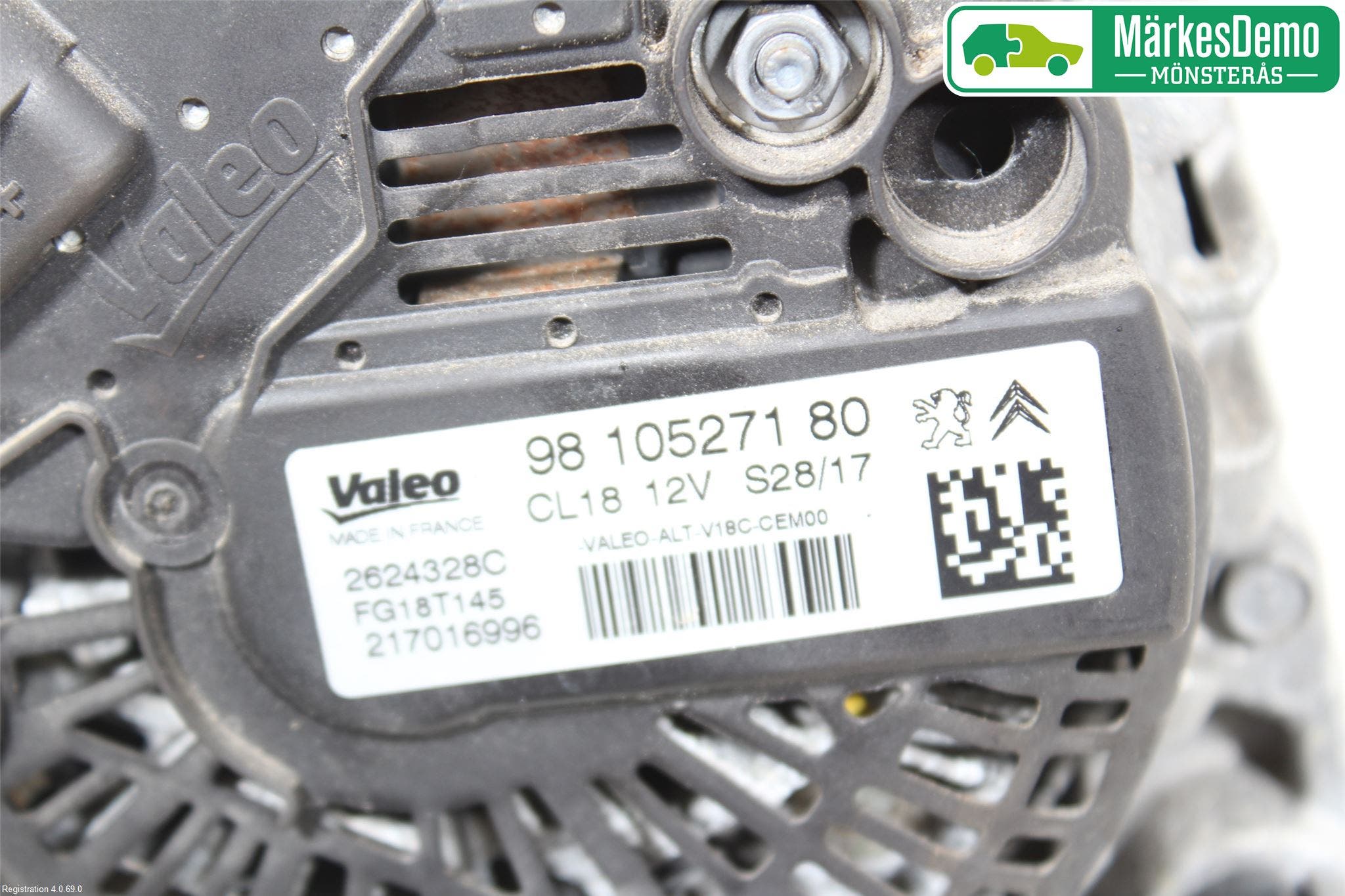 Peugeot PARTNER 16-18 Generator