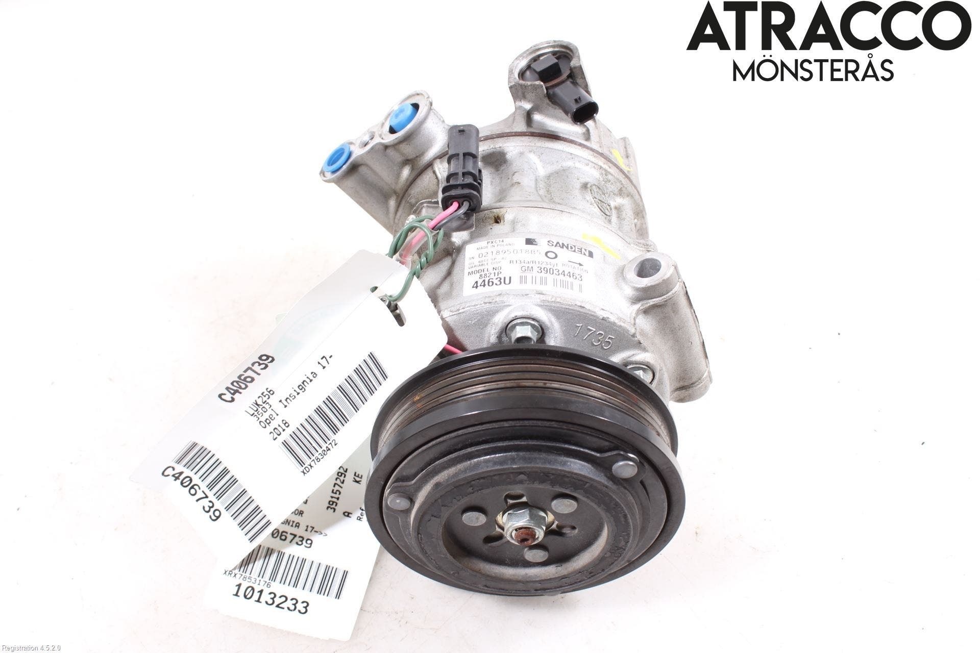 Opel INSIGNIA 17- Ac Kompressor