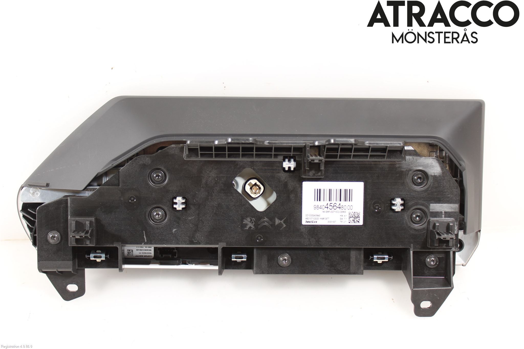 Citroen C4/E-C4 C4X/E-C4X III 21- Multifunktionsdisplay