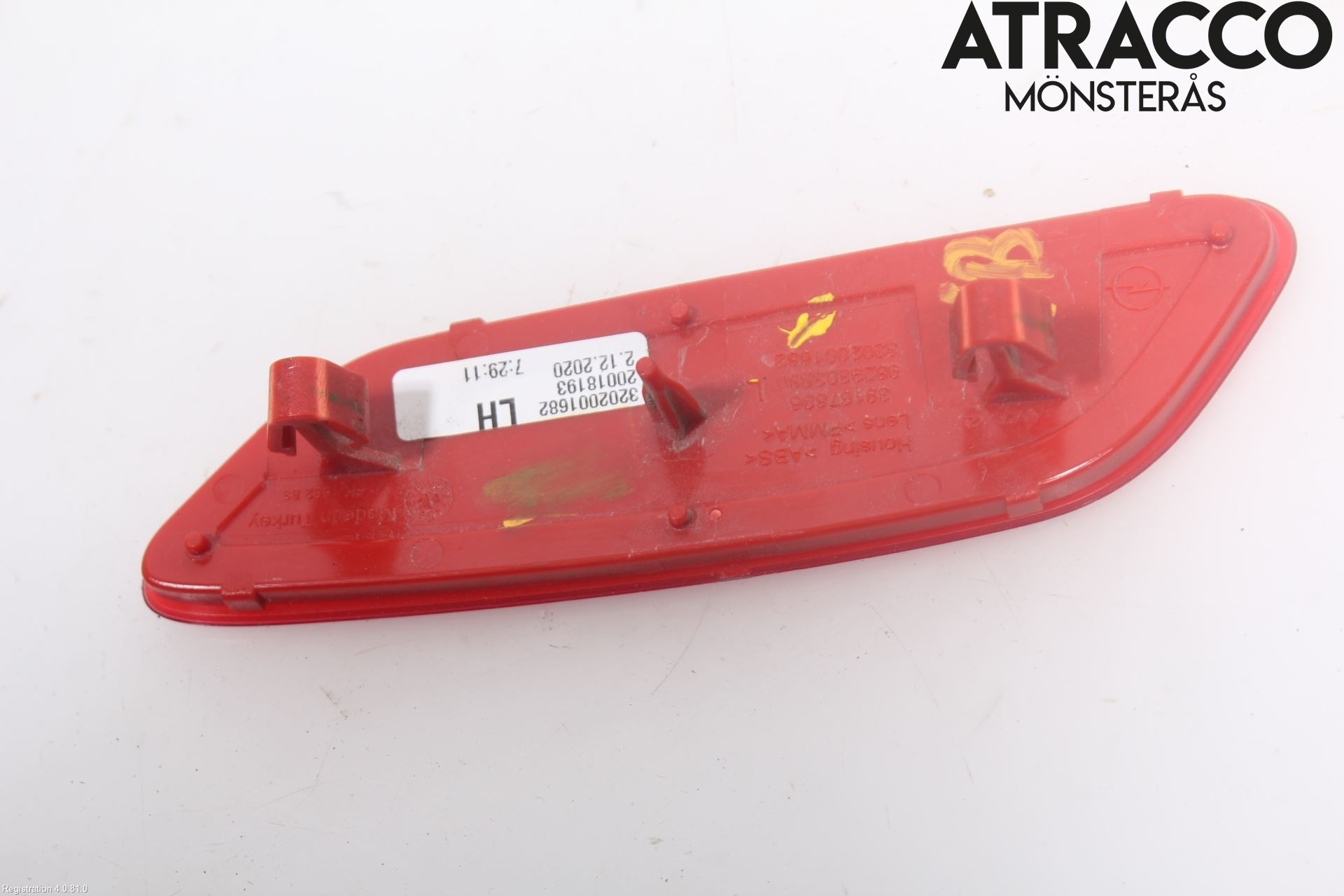 Opel CORSA F, CORSA-E 20- Dimljus/Reflex Bak