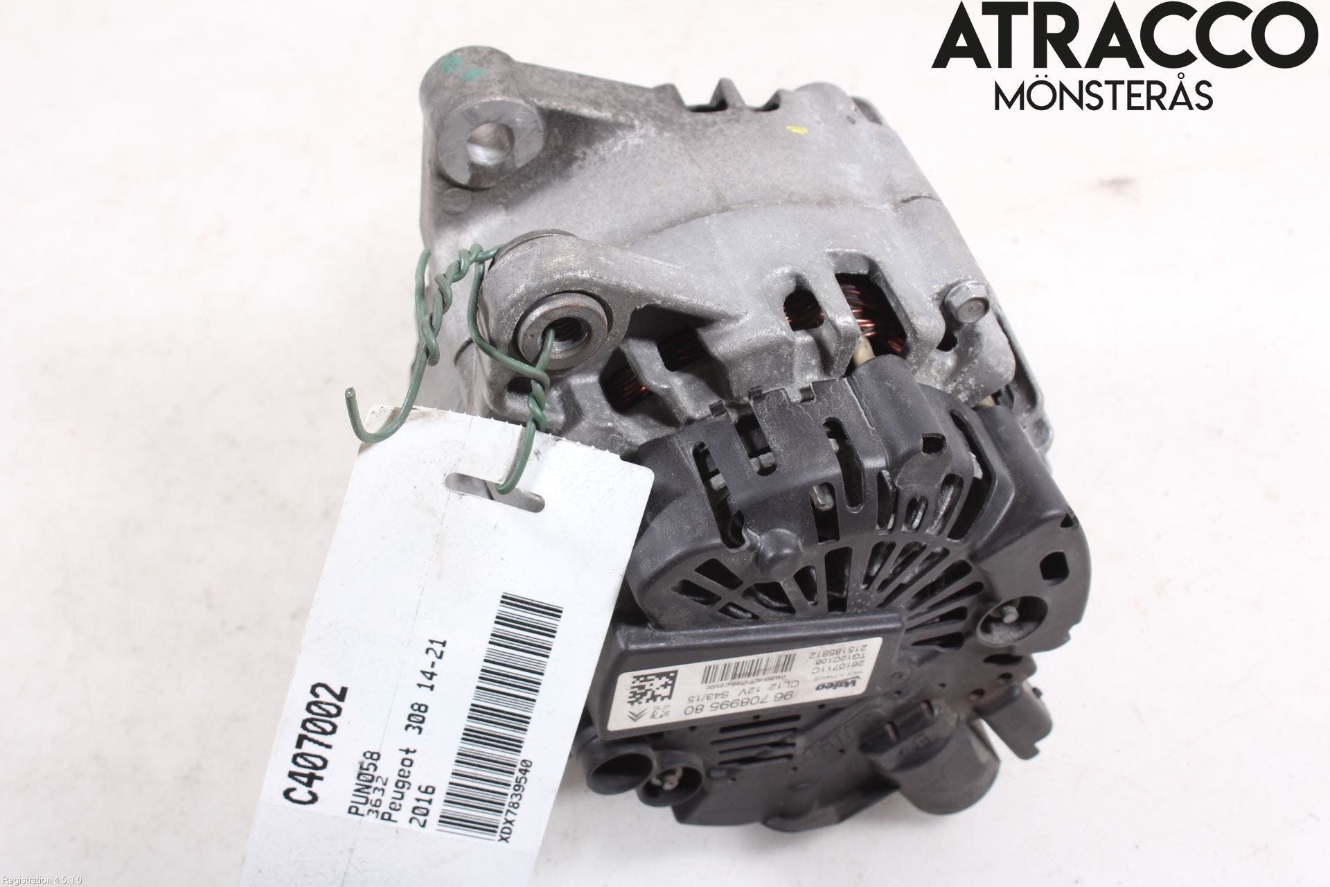 Peugeot 308 14-21 Generator