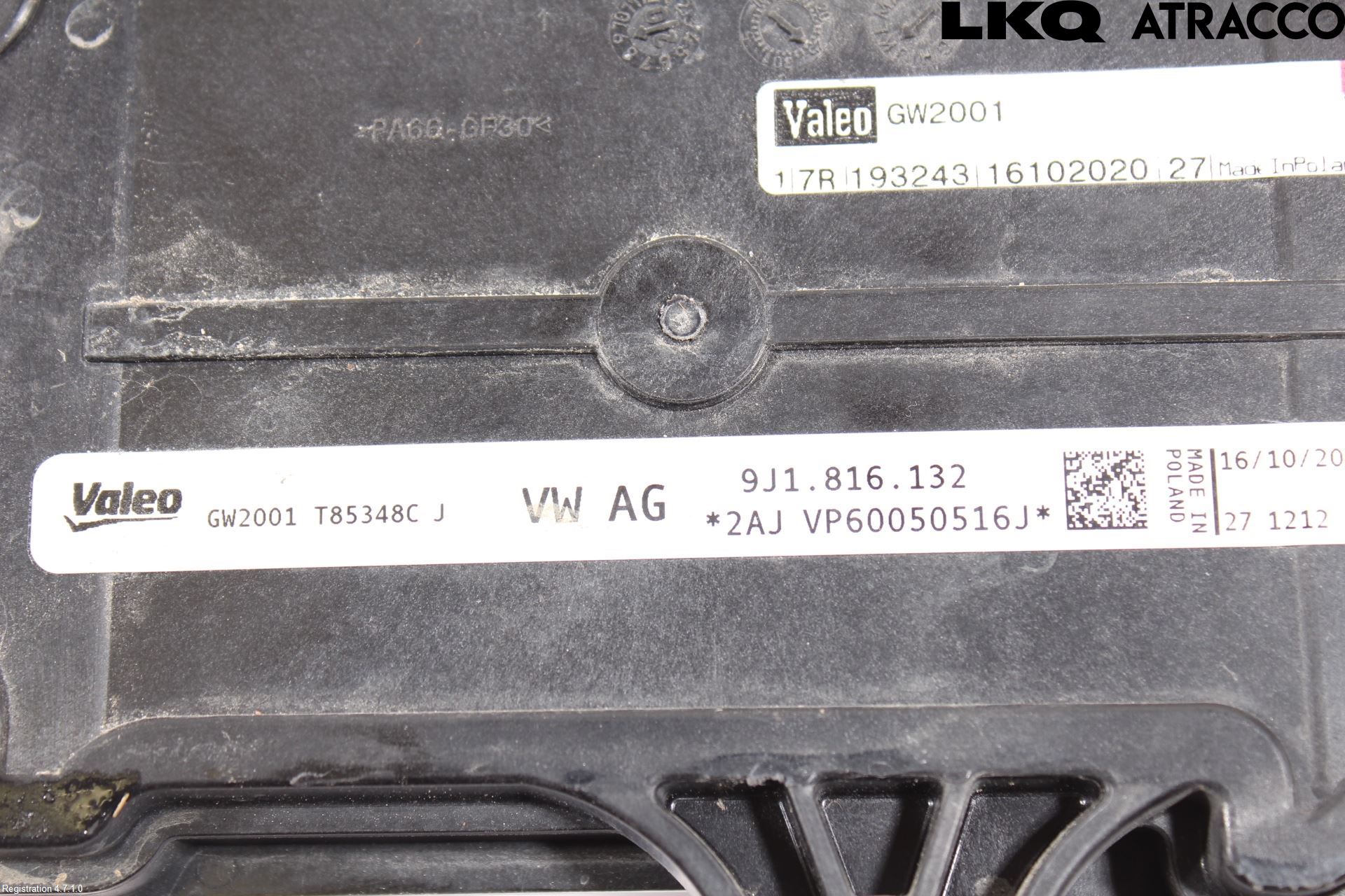 Volkswagen VW ID.3 21- Värmekammare-Växlare