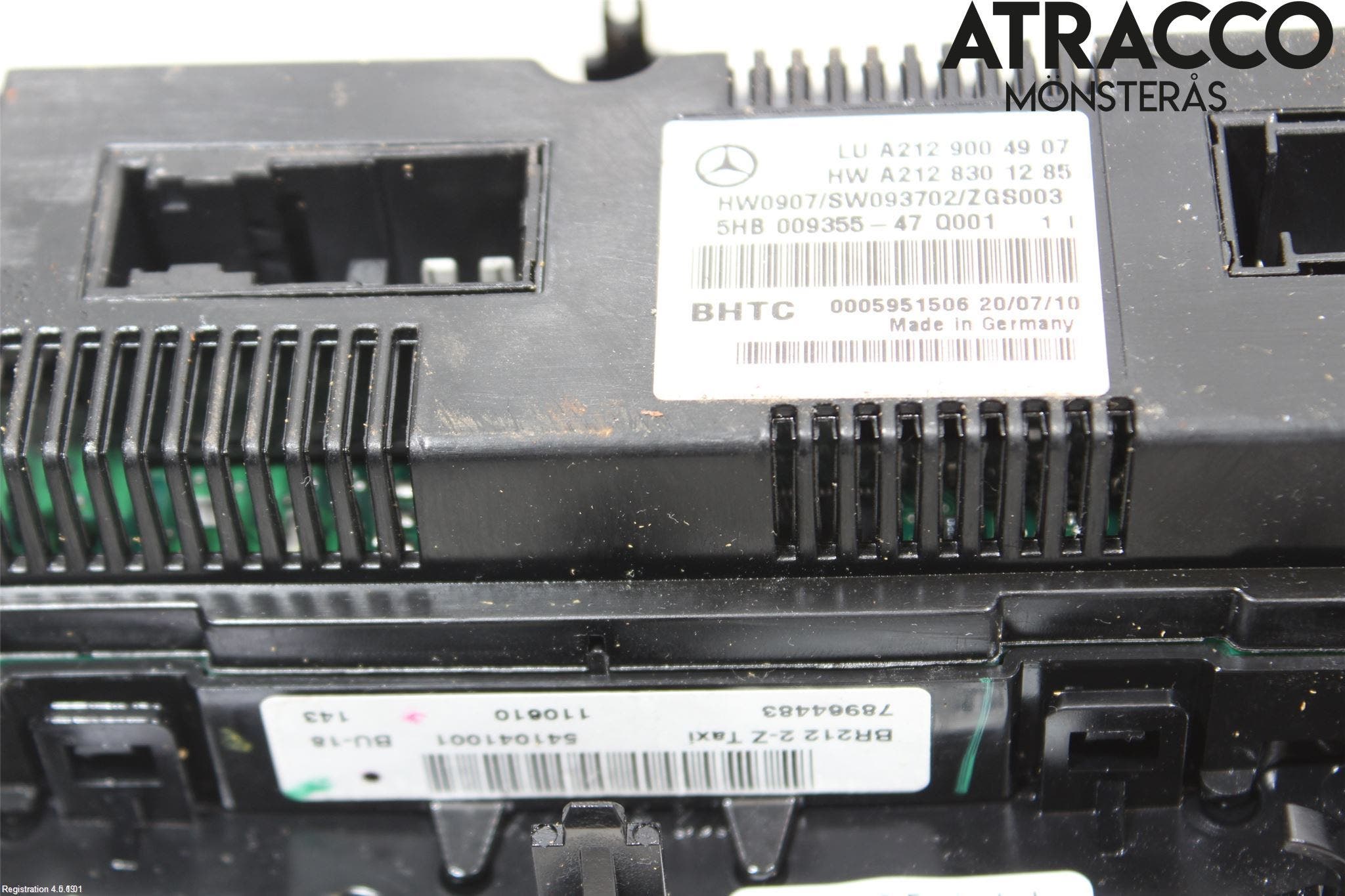 Mercedes-Benz MB E-KLASS (W212) 09-16 Ac Styrenhet Ac Manöveren