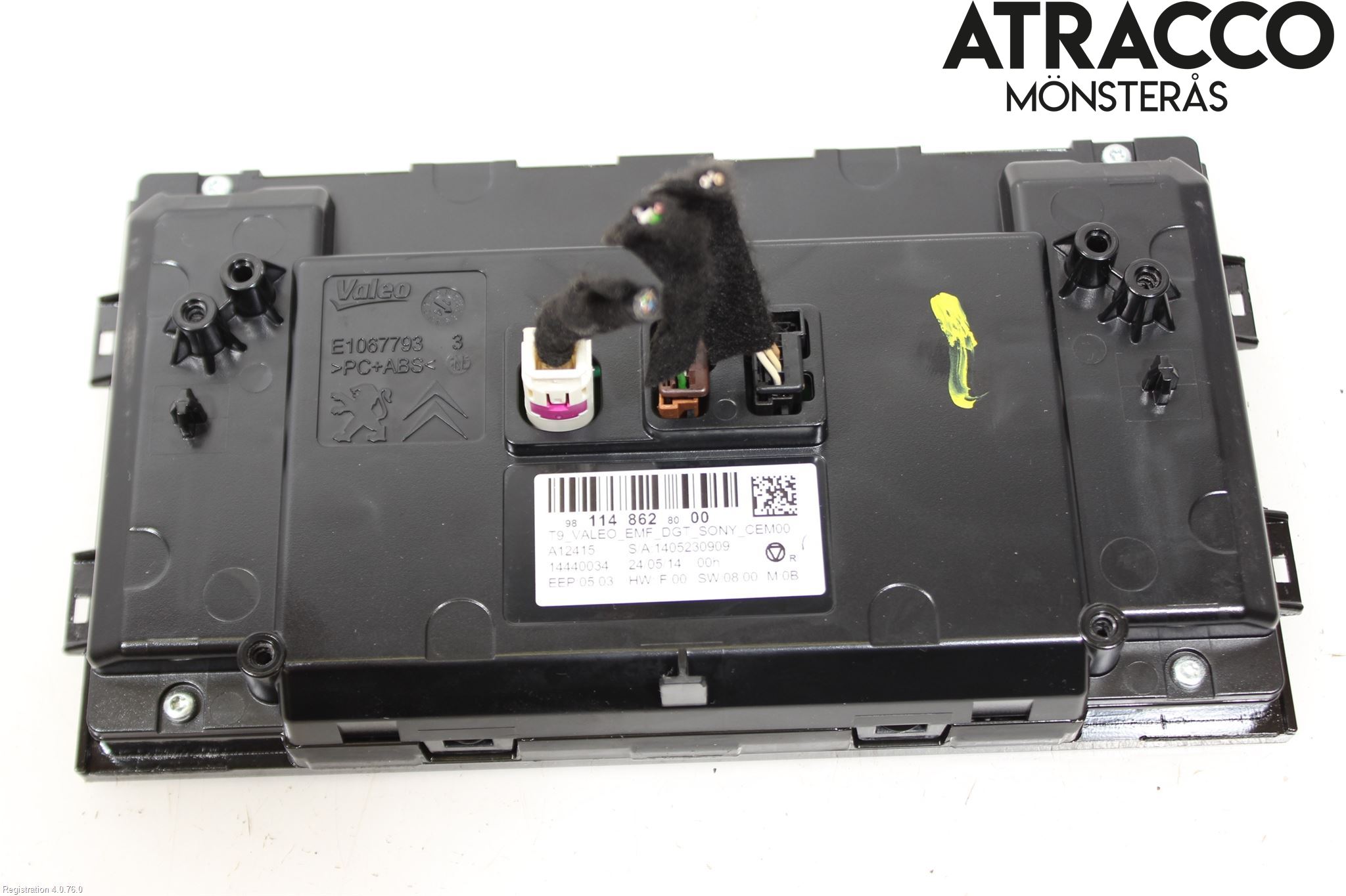 Peugeot 308 14-21 Multifunktionsdisplay