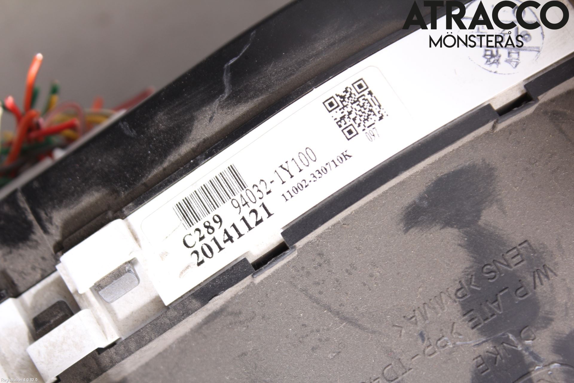 Kia PICANTO 12-17 Instrument Komb