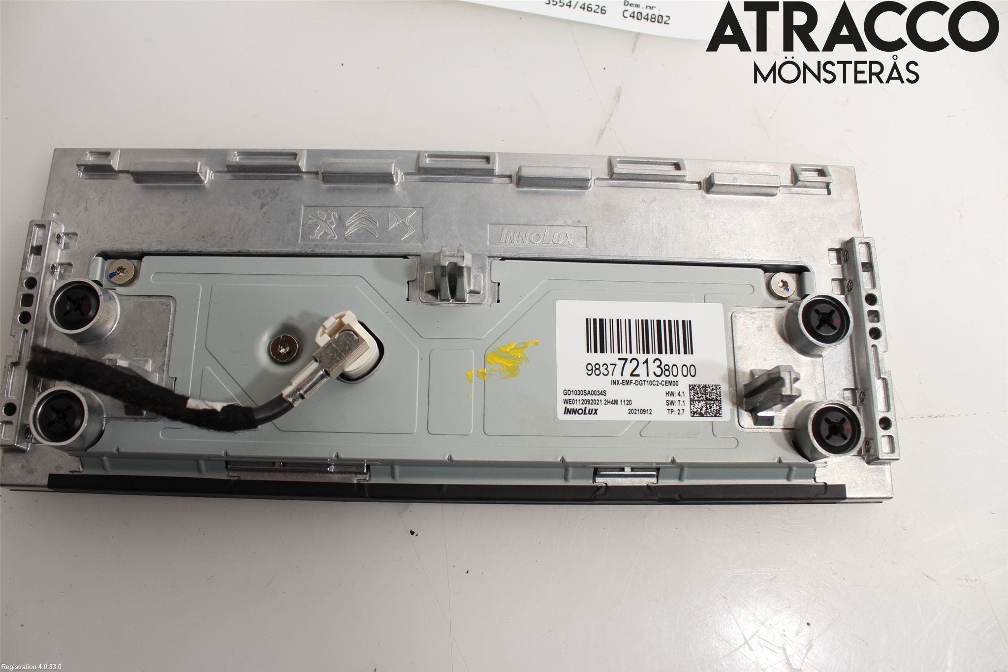 Opel MOKKA 21- Bildskärm