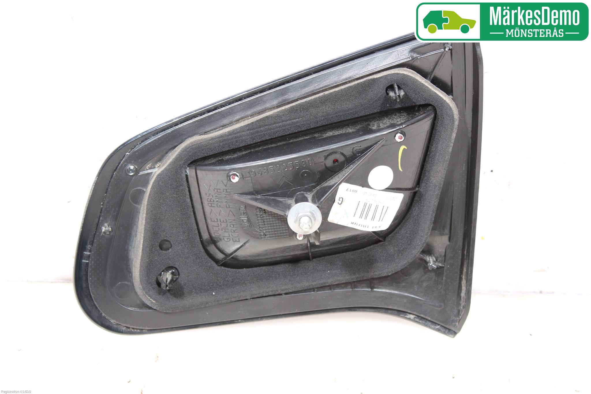 Citroen C3 10-17 Bakljus Lucka Vä