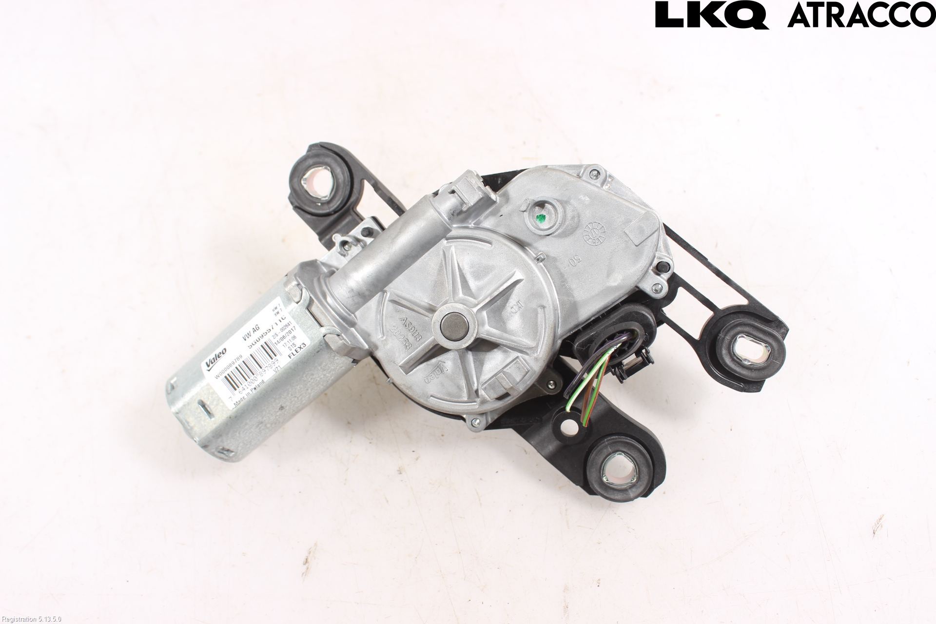 Volkswagen VW GOLF / E-GOLF VII 13-20 Torkarmotor Baklucka