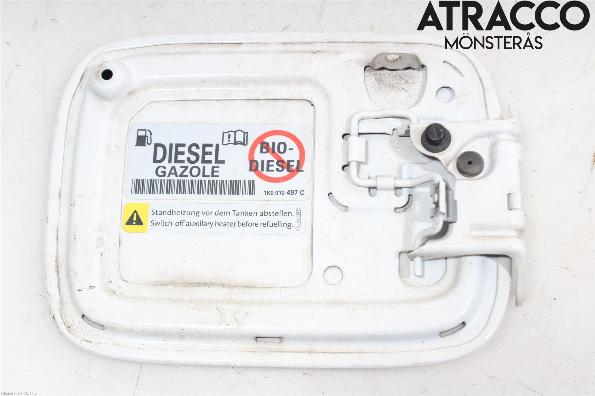 Volkswagen VW CADDY 16-20 Tanklucka