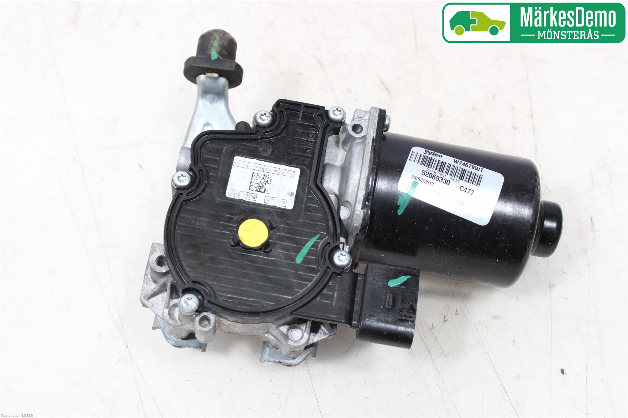 Fiat TIPO/CROSS 16- Torkarmotor Vindruta