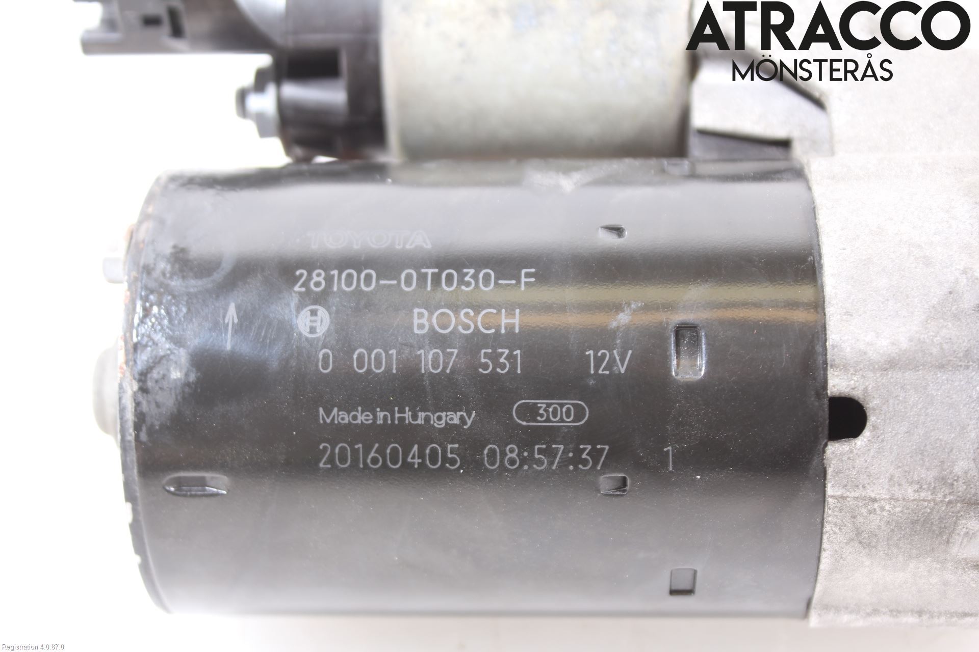 Toyota AVENSIS 16-18 Startmotor