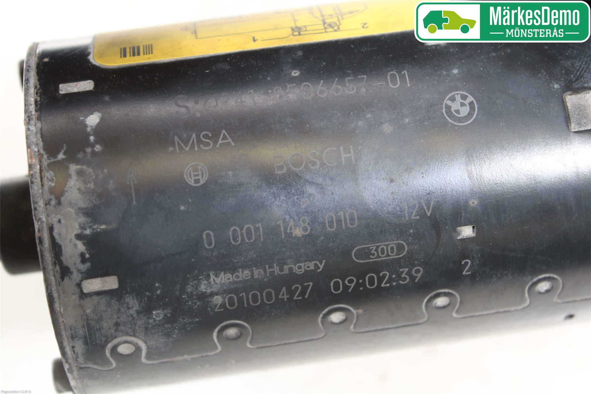 BMW 3 E90/91 SED/TOU 05-12 Startmotor Diesel