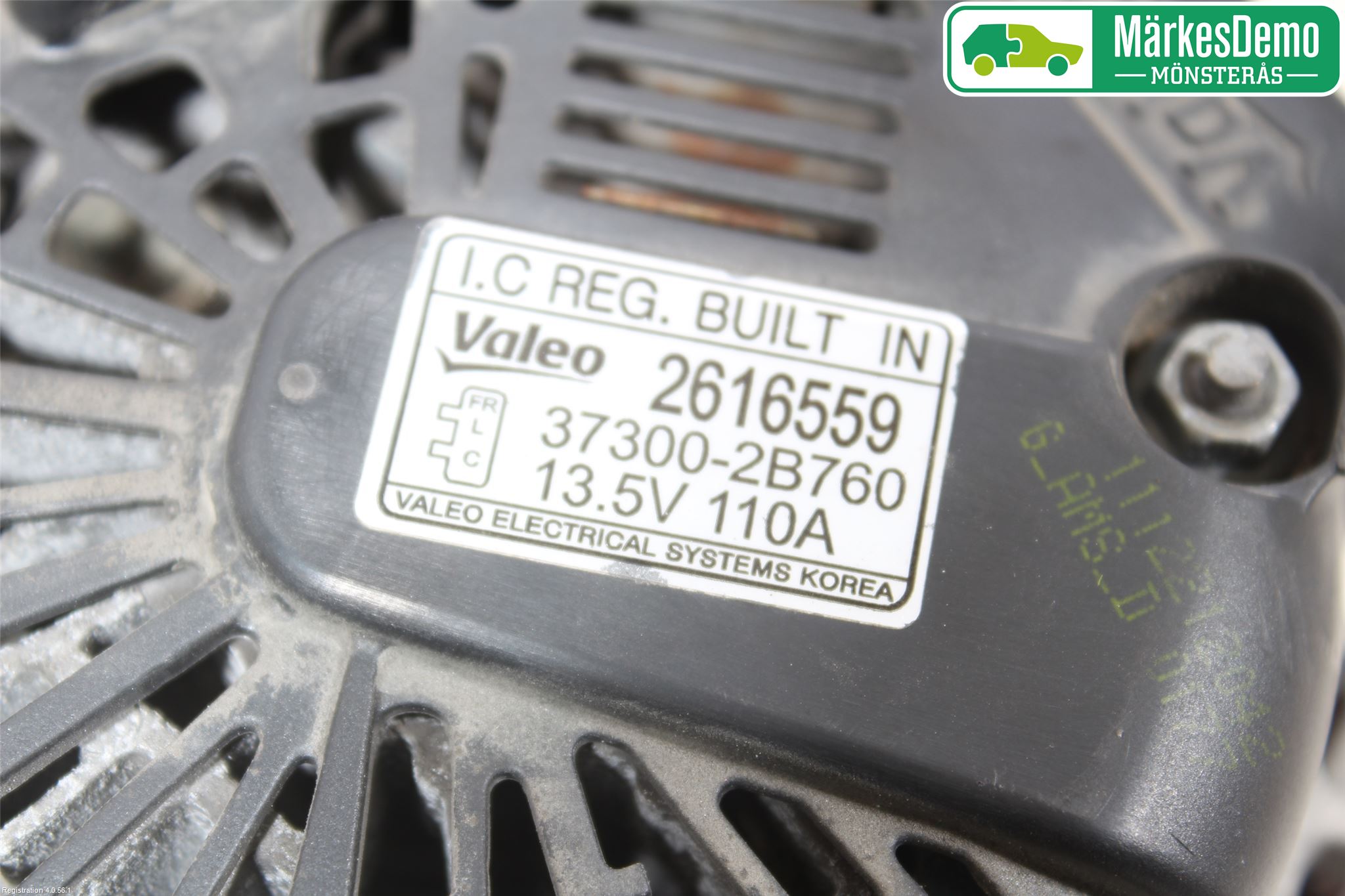 Kia RIO 12-16 Generator