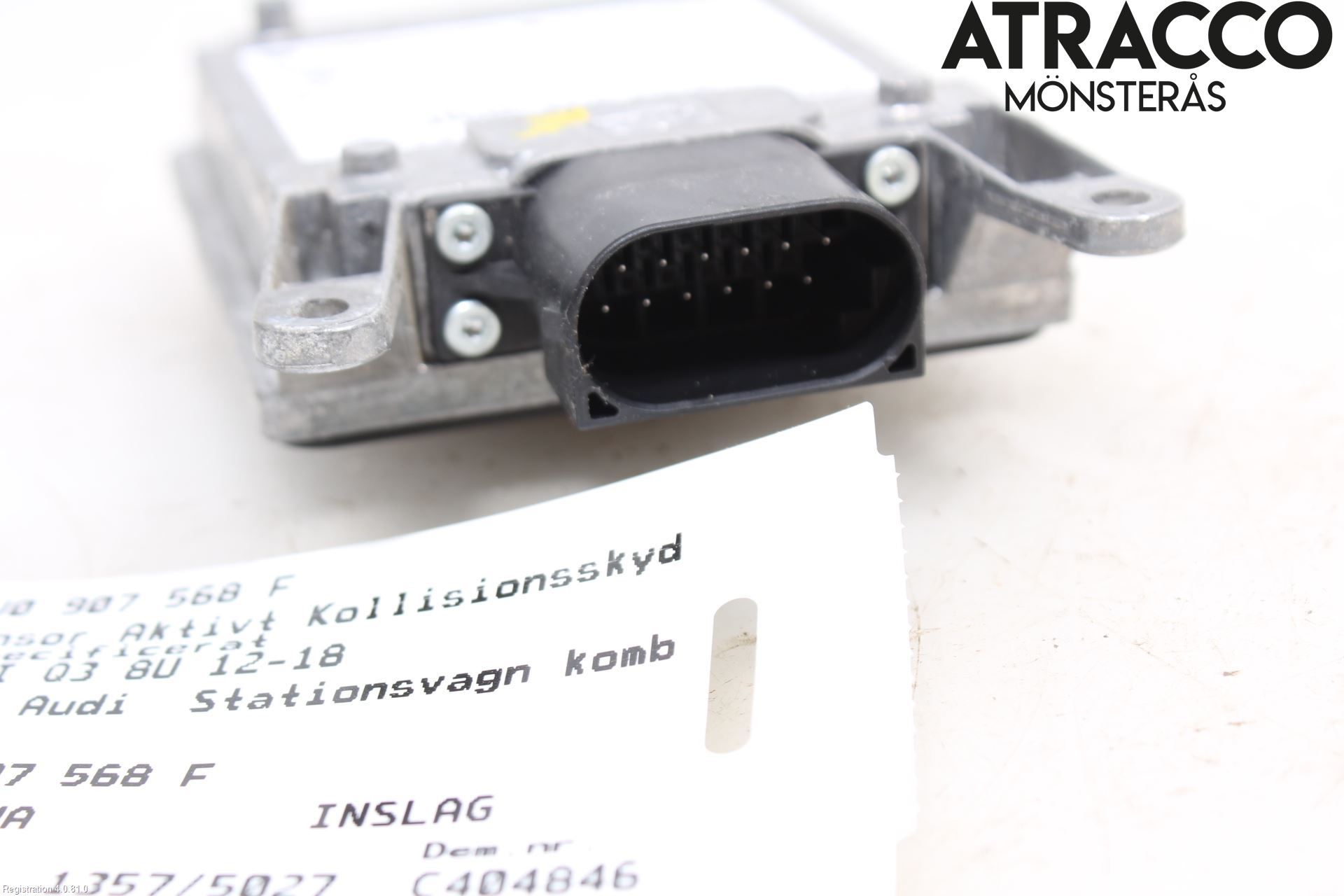 Audi Q3 8U 12-18 Sensor Aktivt Kollisionsskydd