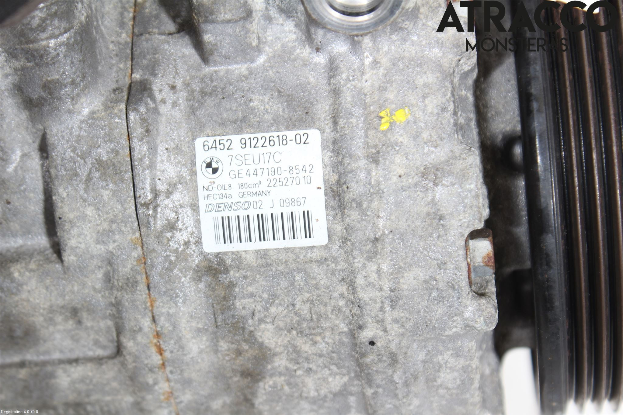 BMW 3 E90/91 SED/TOU 05-12 Ac Kompressor