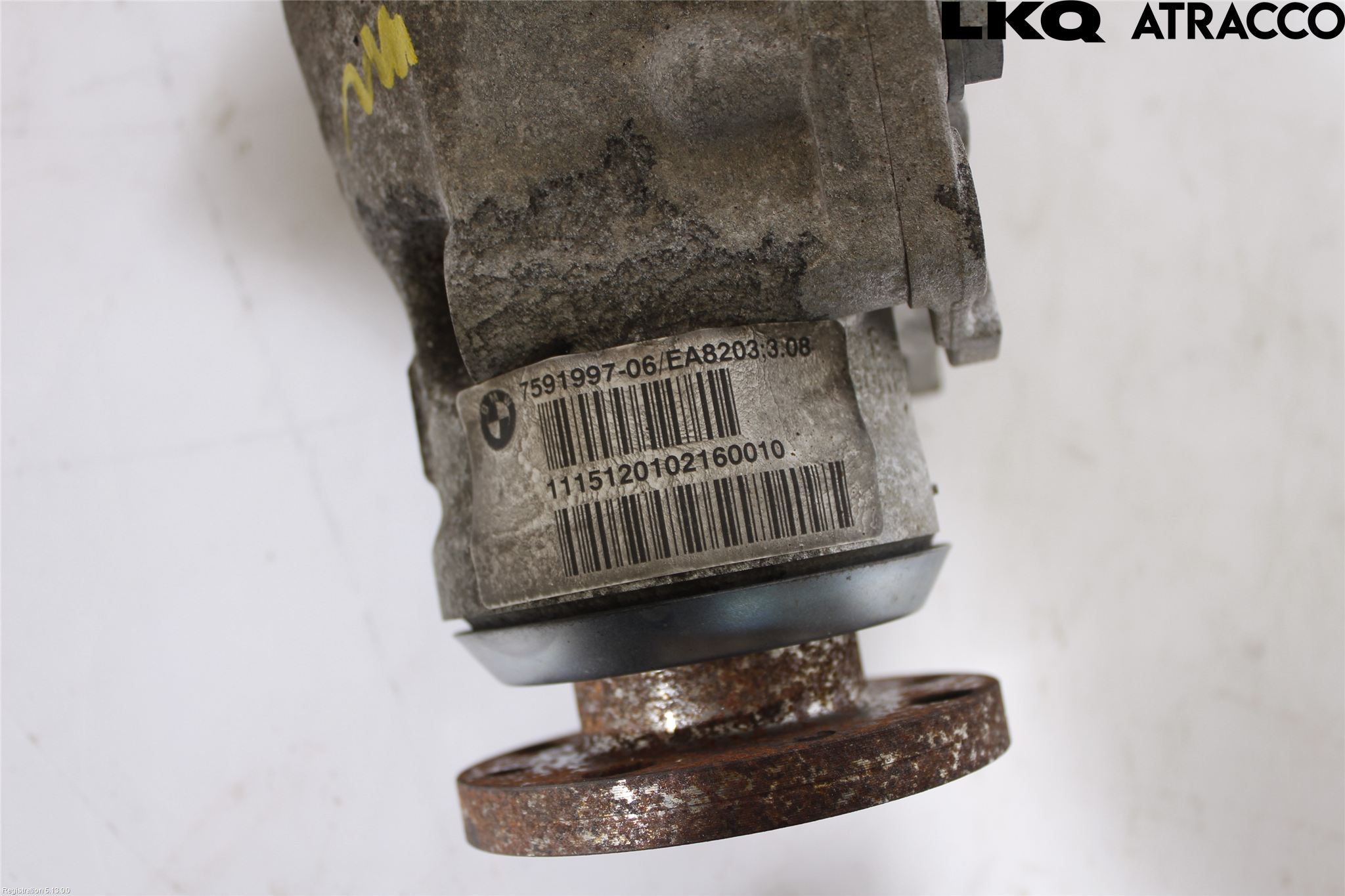 BMW 5 F10/F11/F18 09-17 Framvagn Diffrential