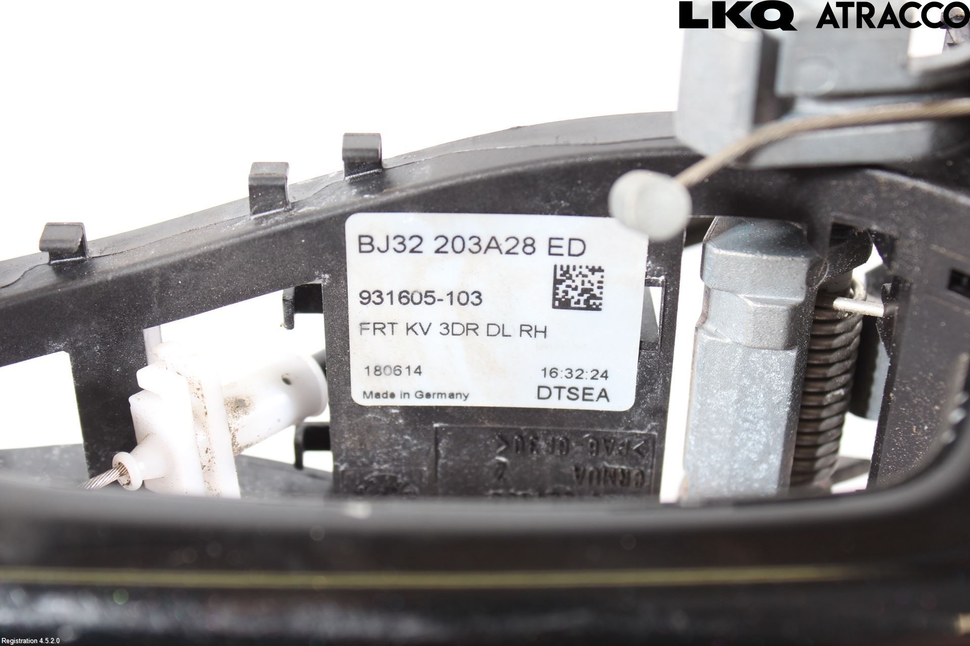 Landrover LAND ROVER RANGE ROVER EVOQUE (L538) 11-18 Dörrhandtag Yttre Hö