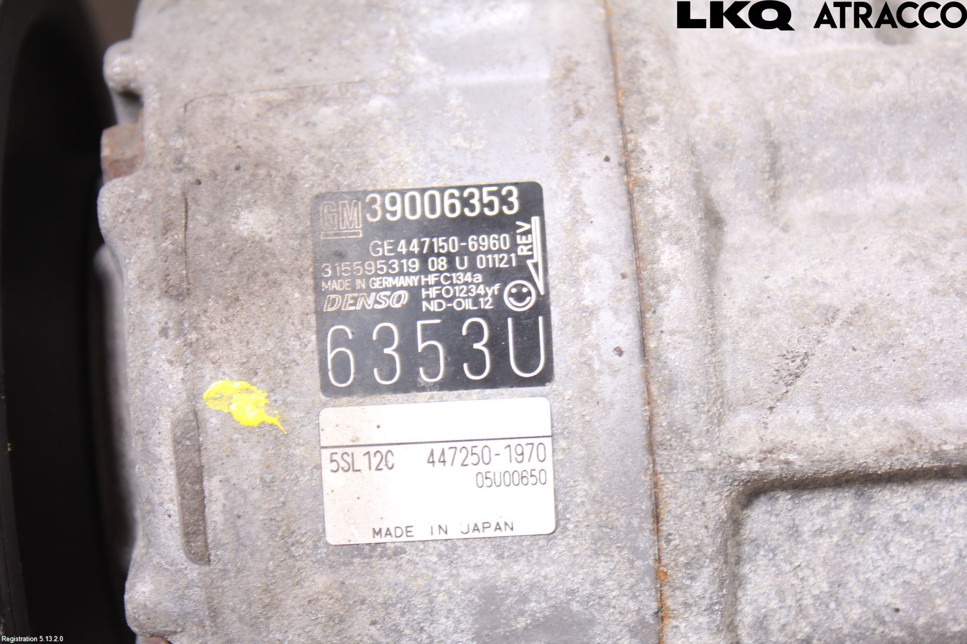 Opel CORSA E 15-19 Ac Kompressor