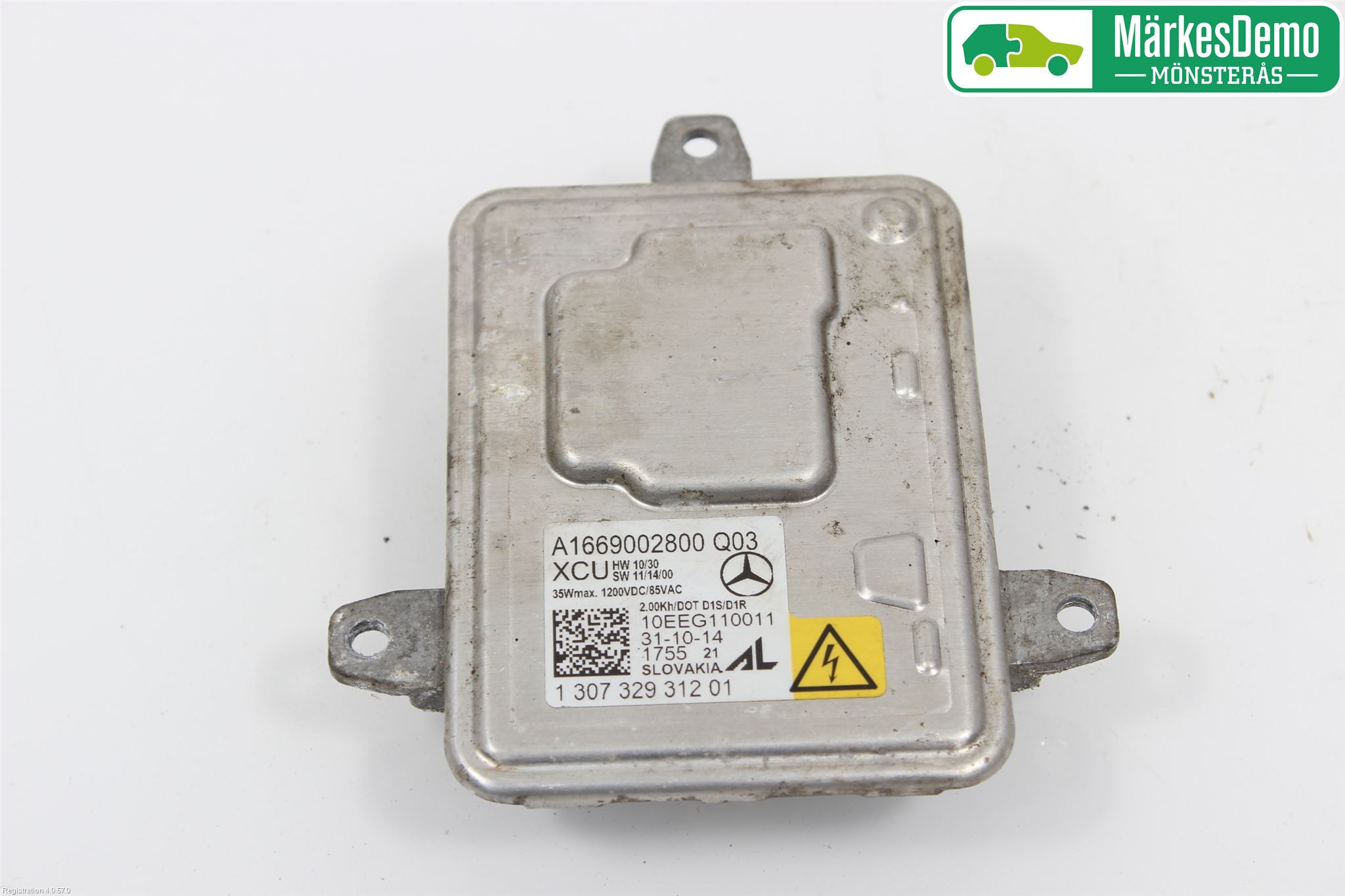 Mercedes-Benz MB B-KLASS (W246/W242) 12-19 Styrenhet Strålkastare