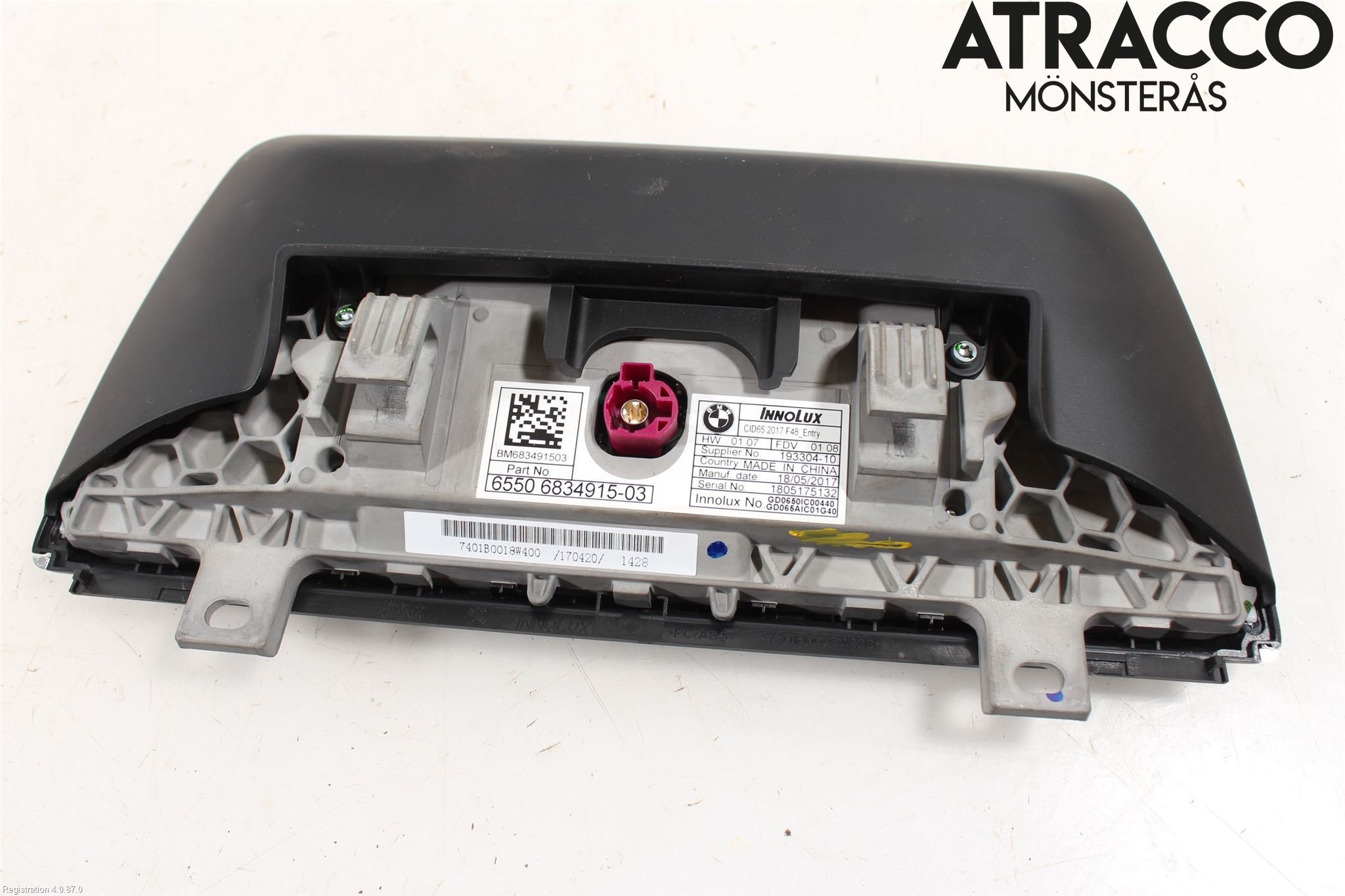 BMW X1 F48 15-22 Cd Radio - Multimediapanel