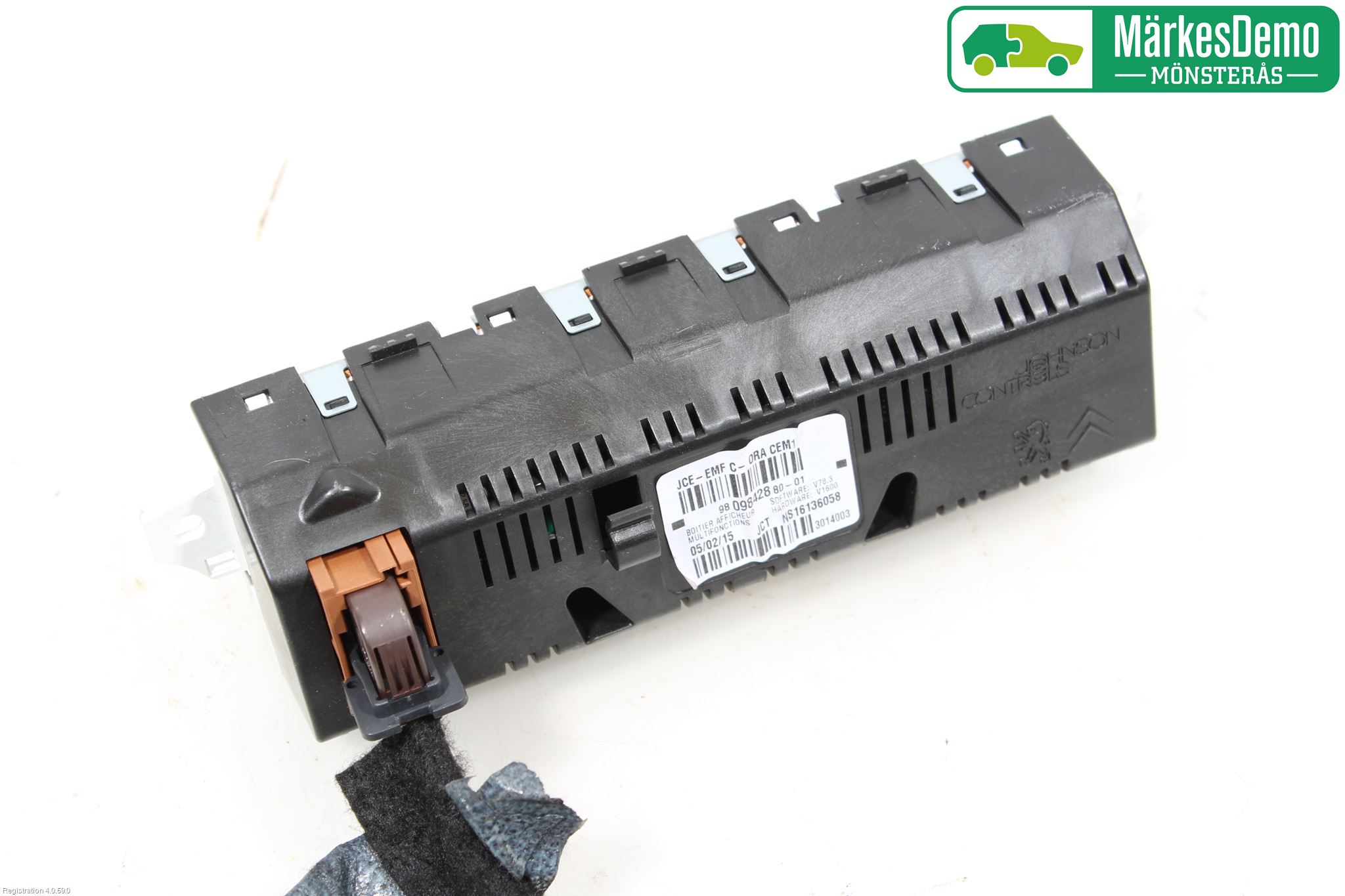 Peugeot PARTNER 08-15 Färddator