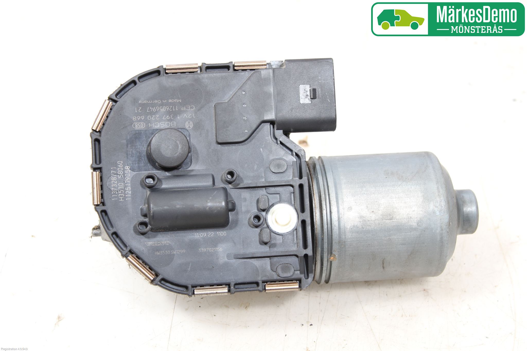 Volvo V50 08-12 Torkarmotor Vindruta